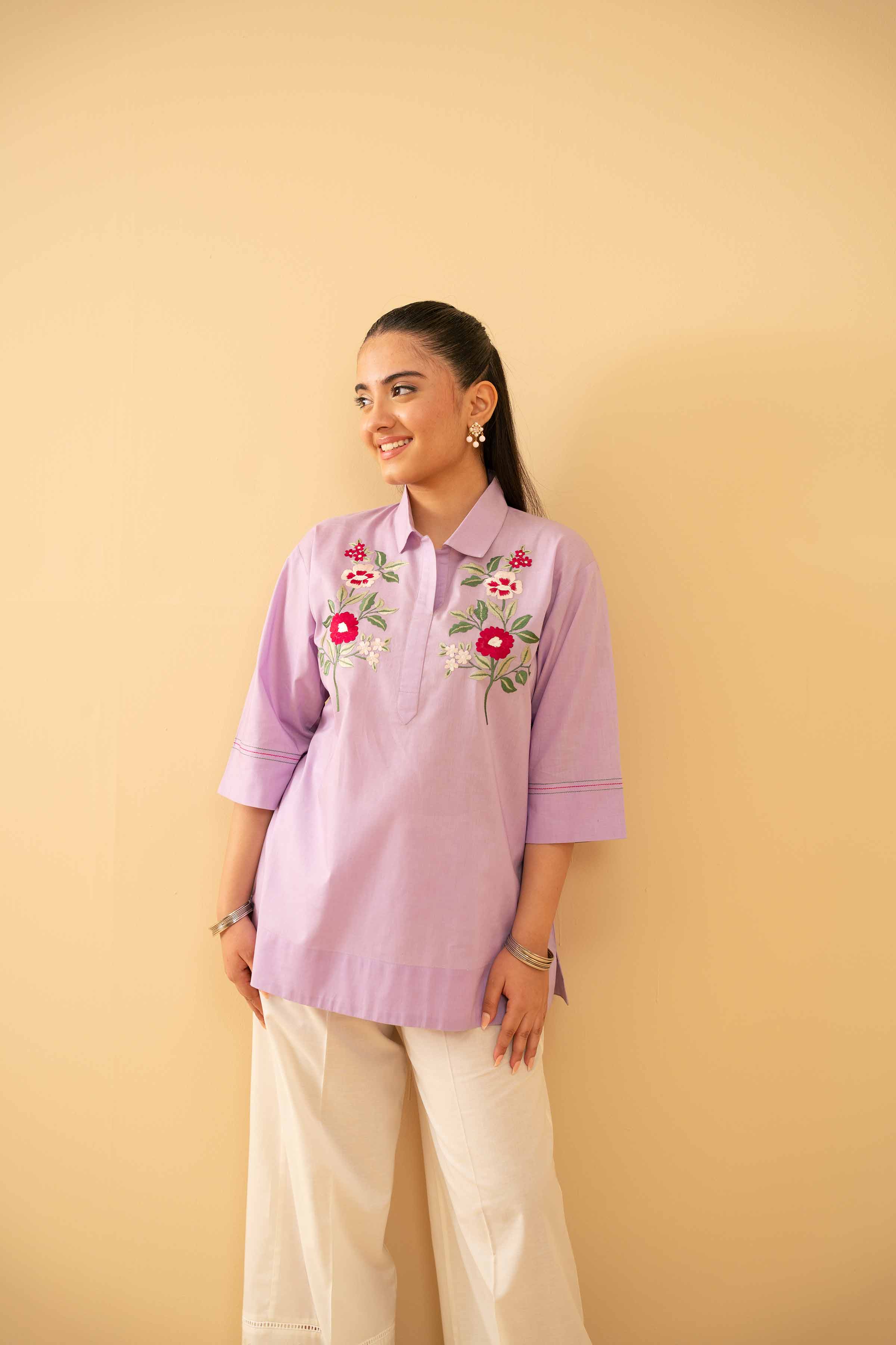 Embroidered Shirt - PE25-359