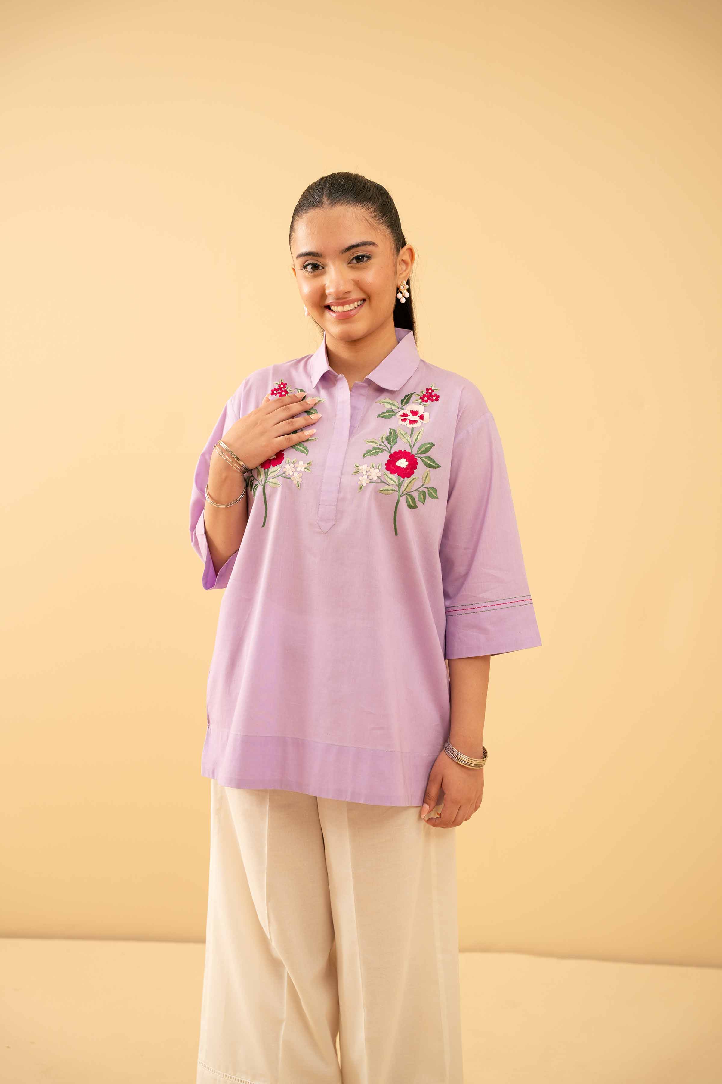 Embroidered Shirt - PE25-359