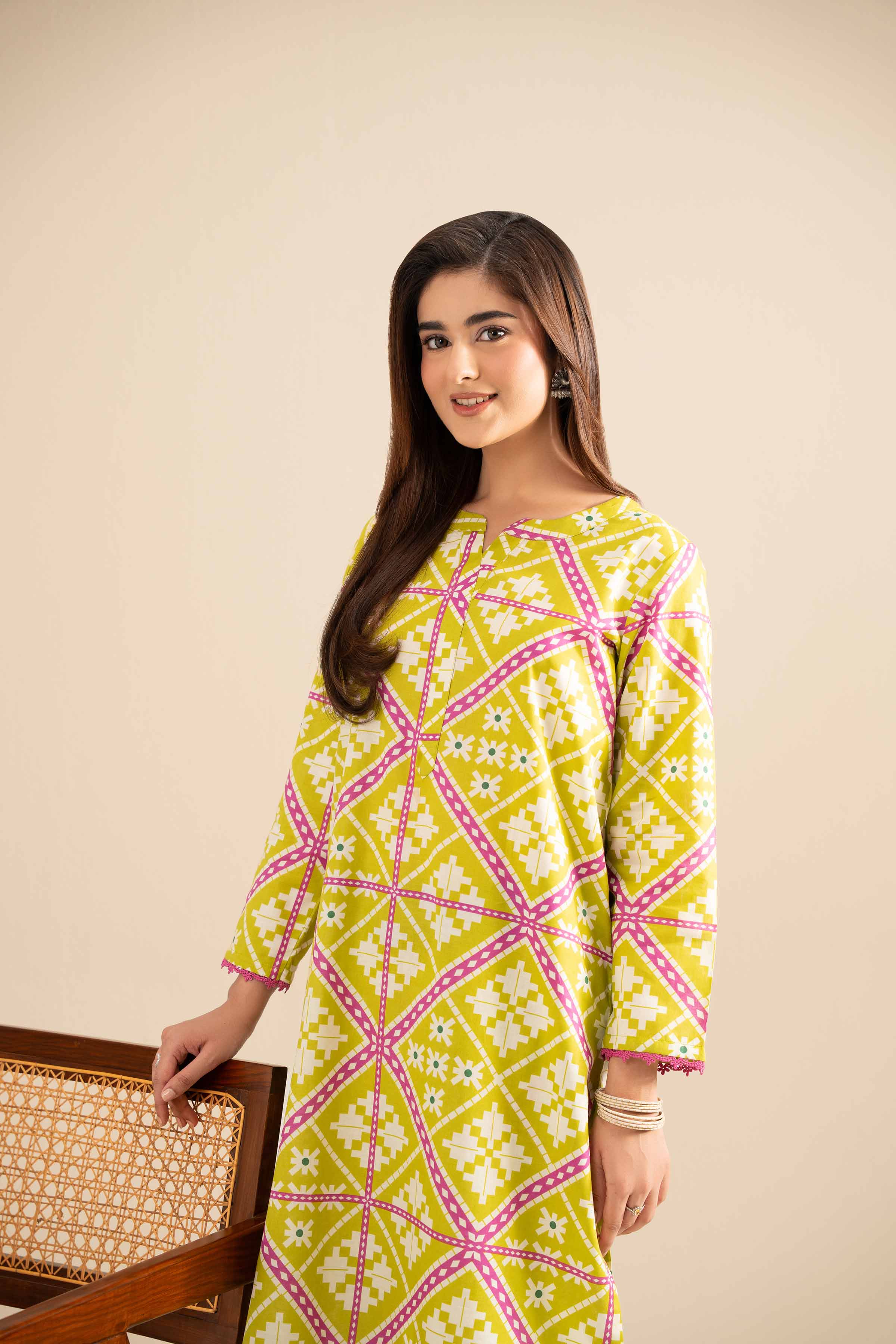 2 Piece - Printed Suit - PE25-405