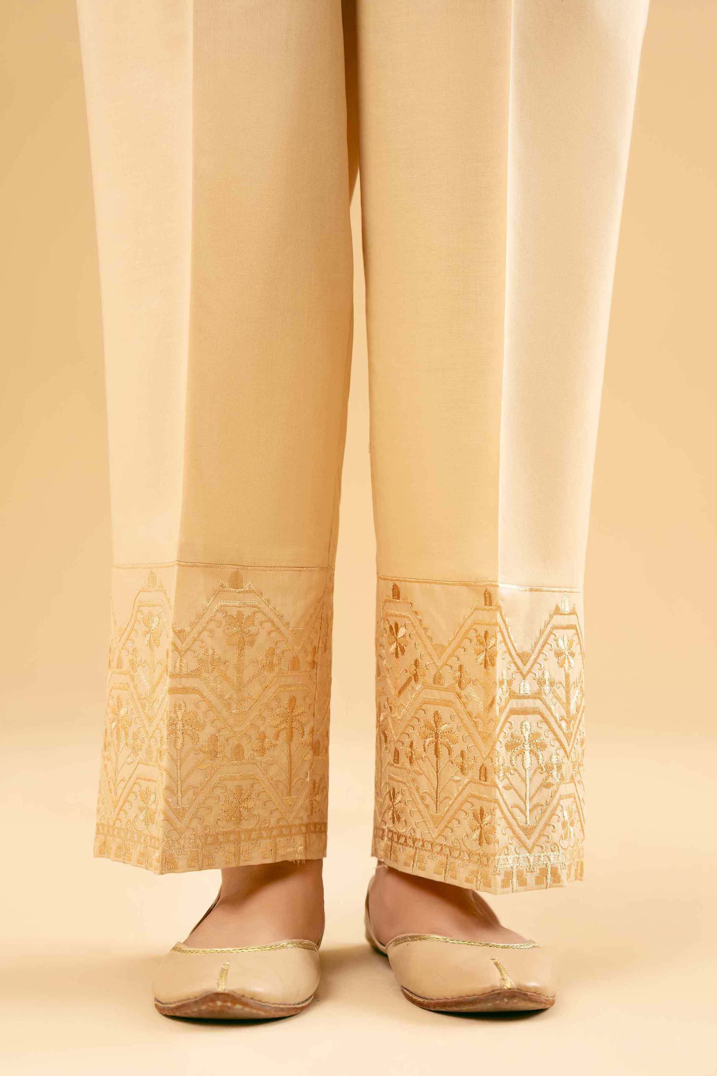 Embroidered Trousers - PE25-433