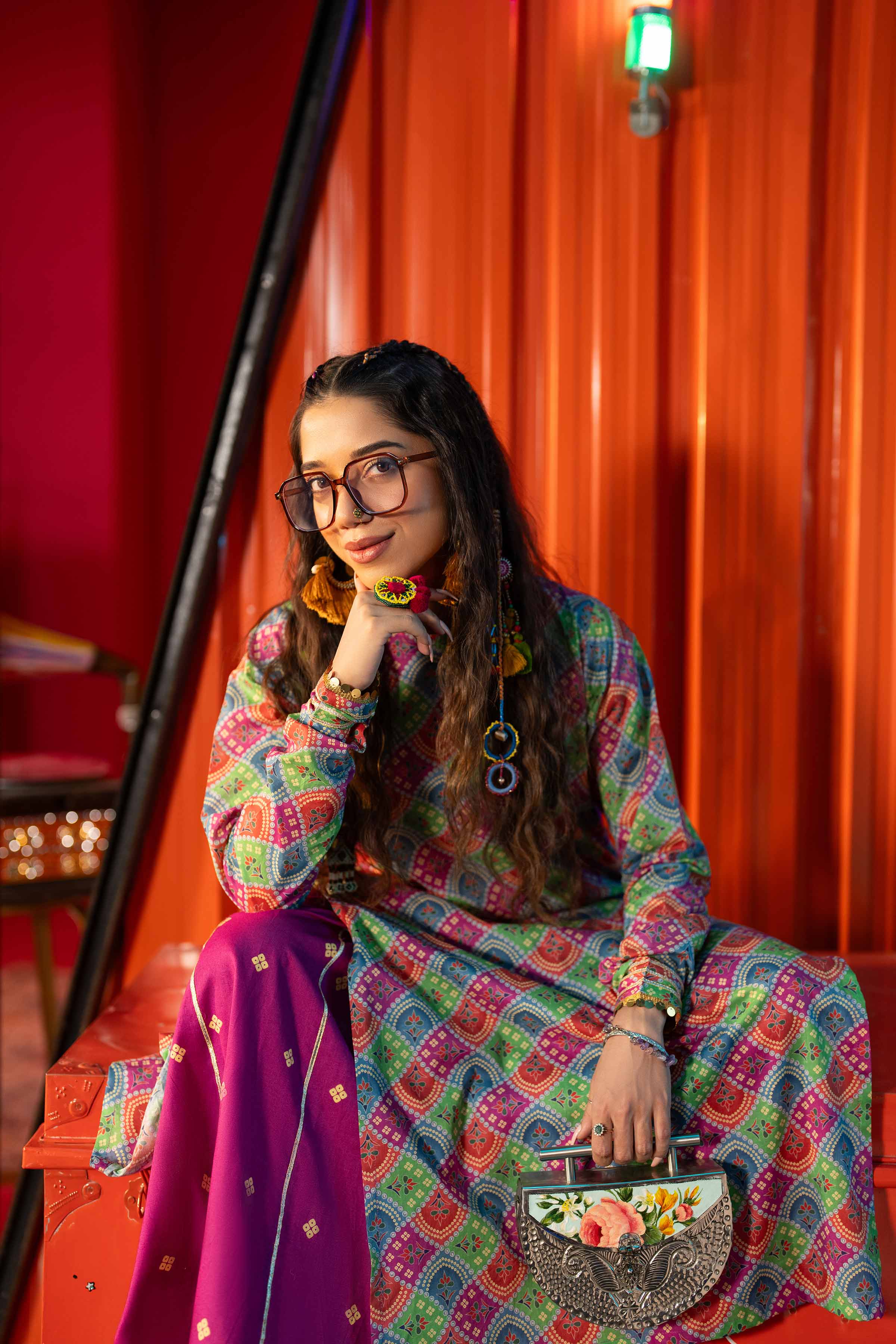 2 Piece - Printed Suit - PE25-63