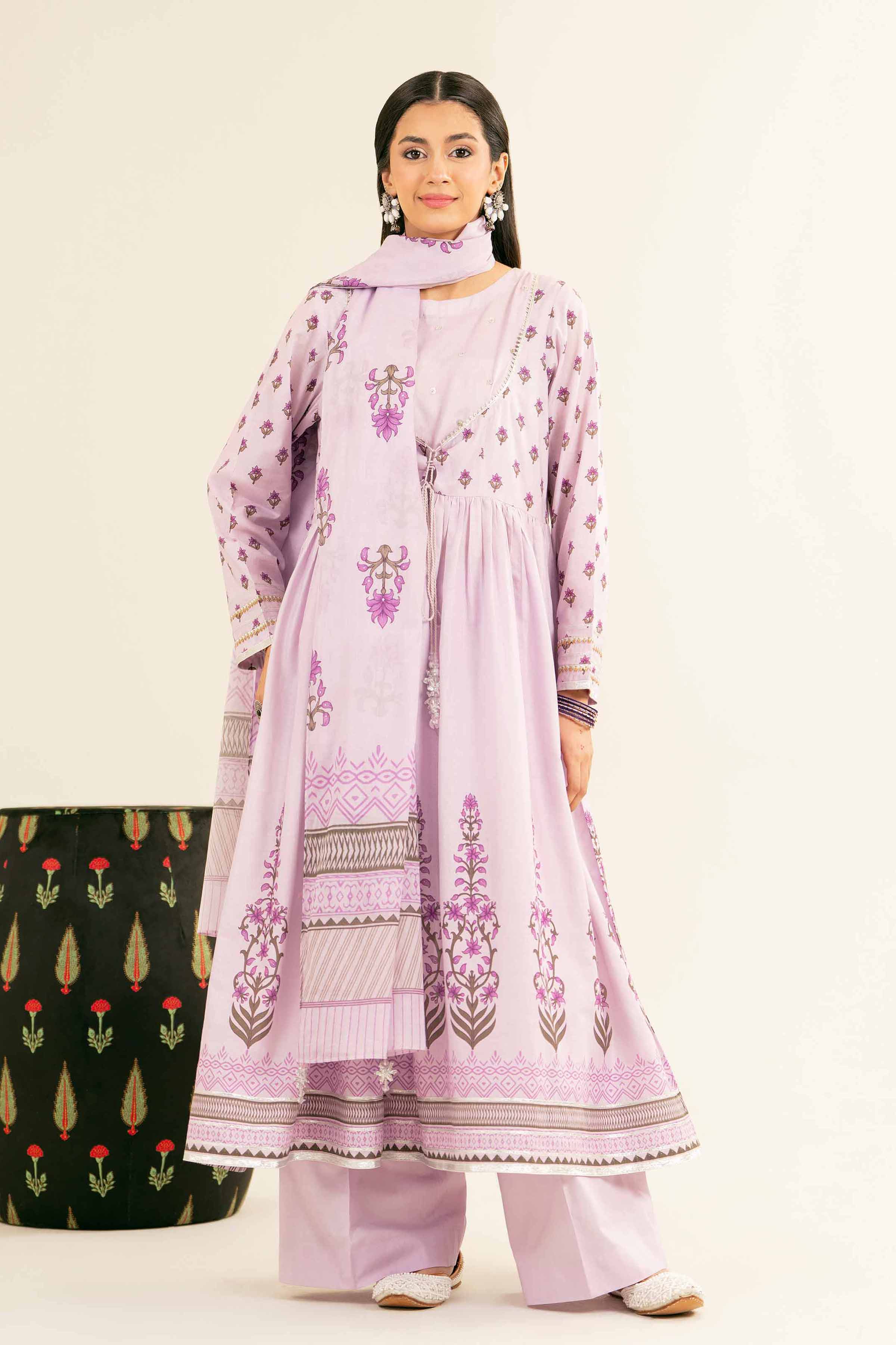 3 Piece - Printed Suit - PE25-68