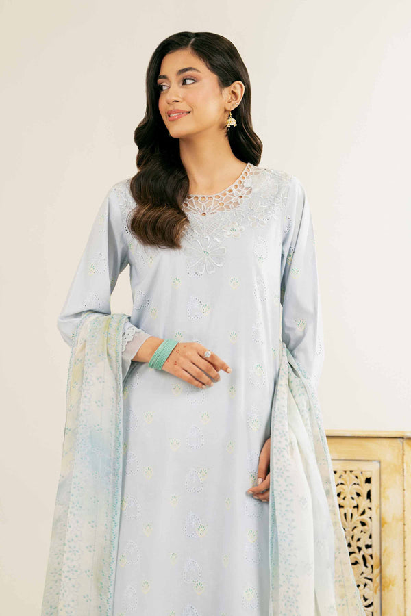 2 Piece - Embroidered Suit - PE25-88