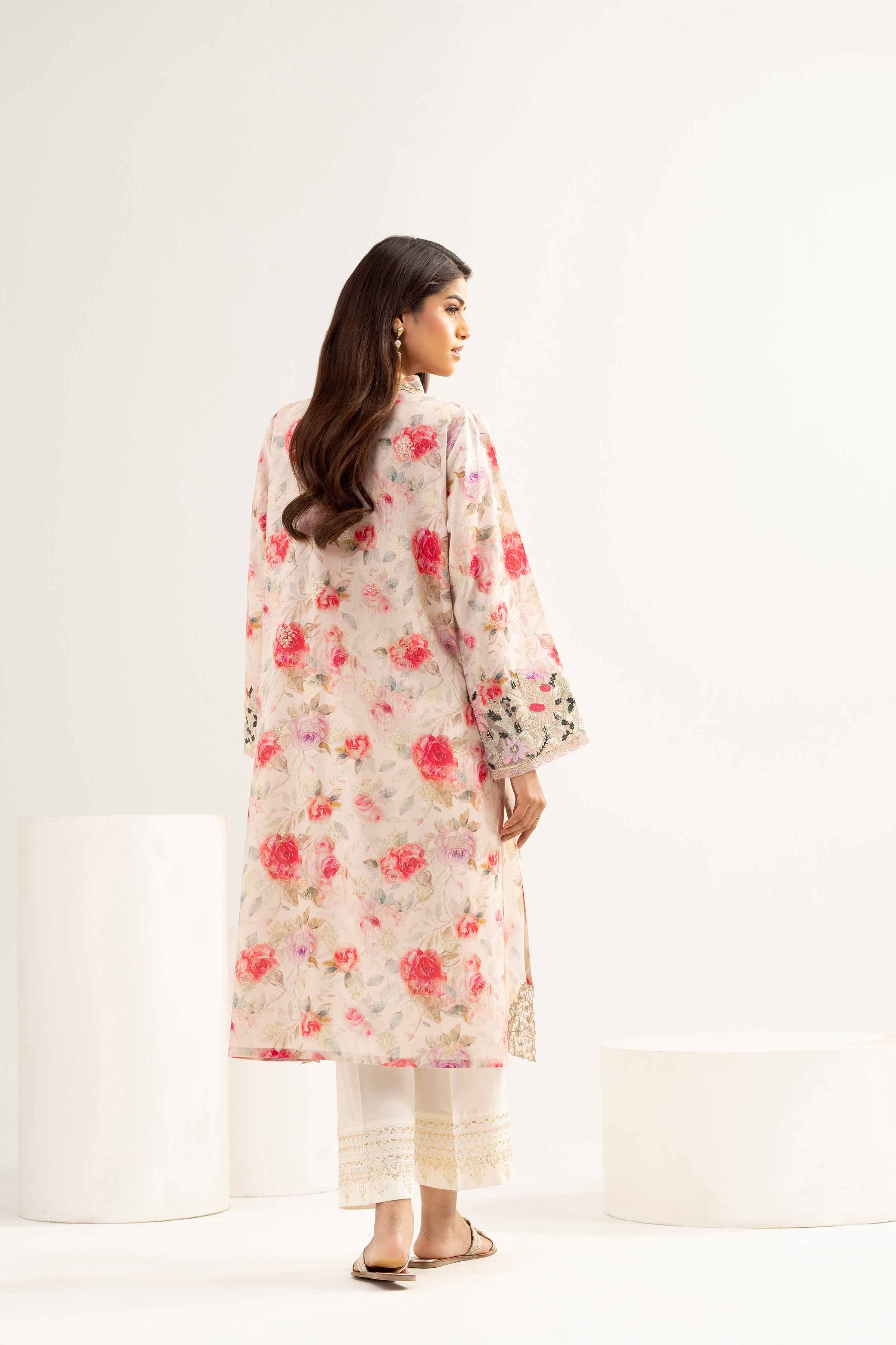 Printed Embroidered Shirt - PE25-94
