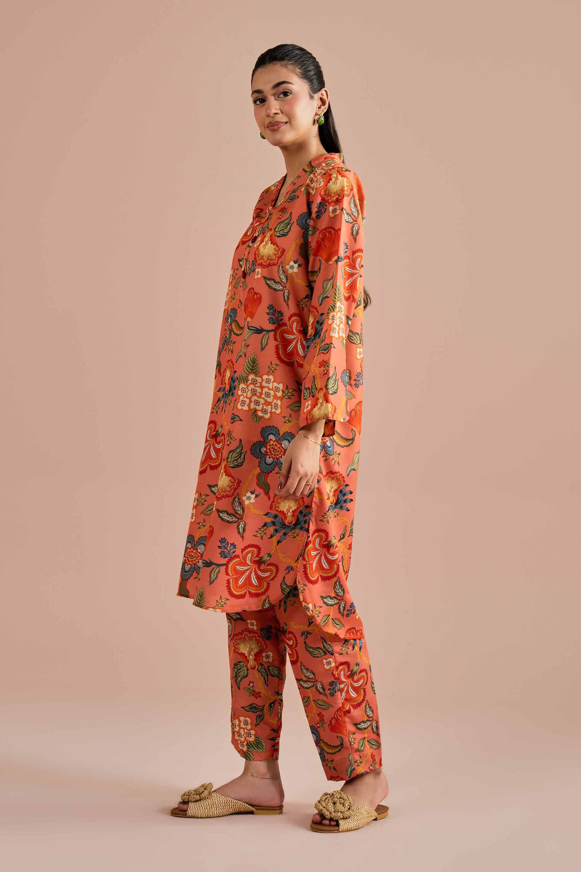 2 Piece - Printed Suit - PE26-11
