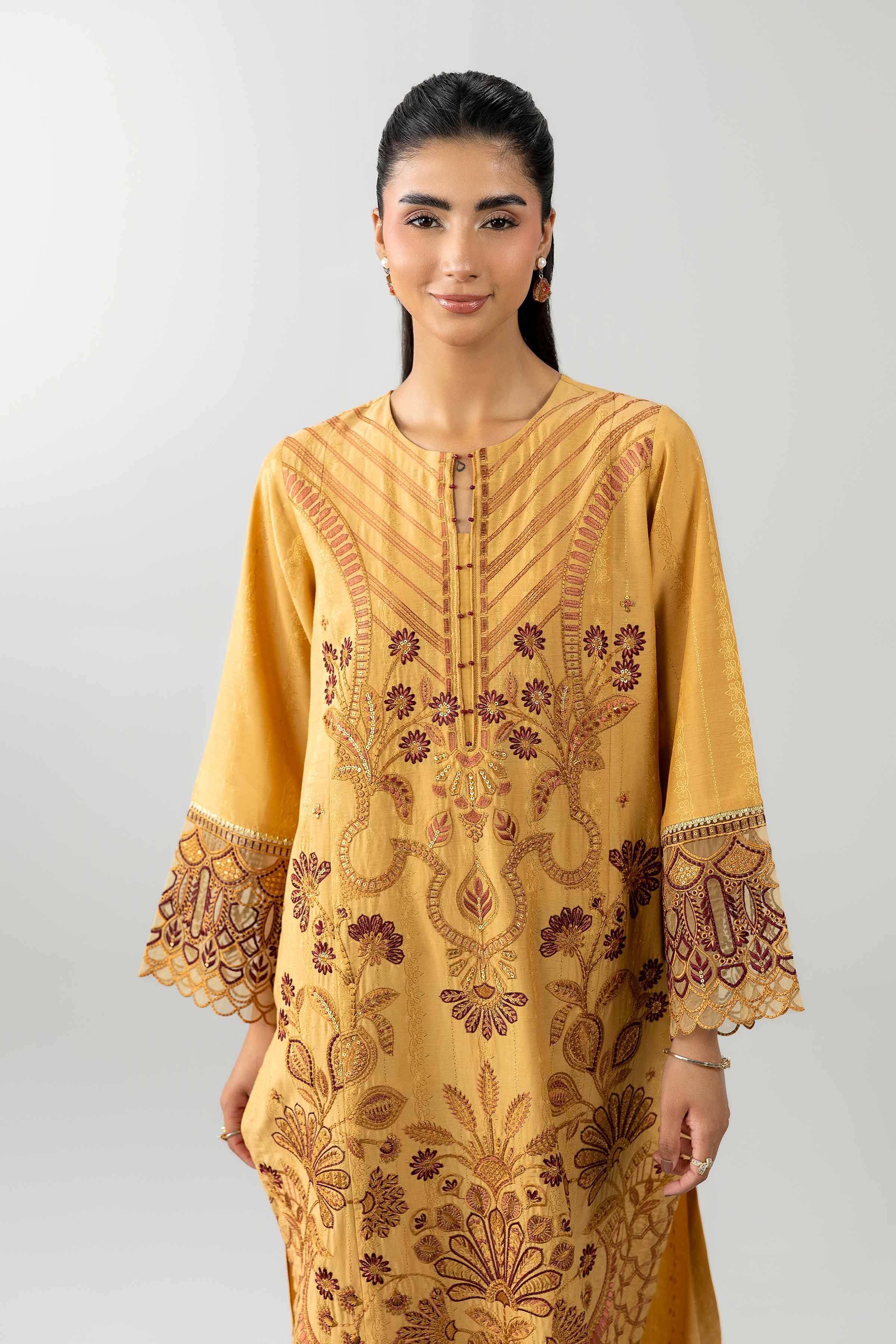 2 Piece - Embroidered Suit - PE26-122