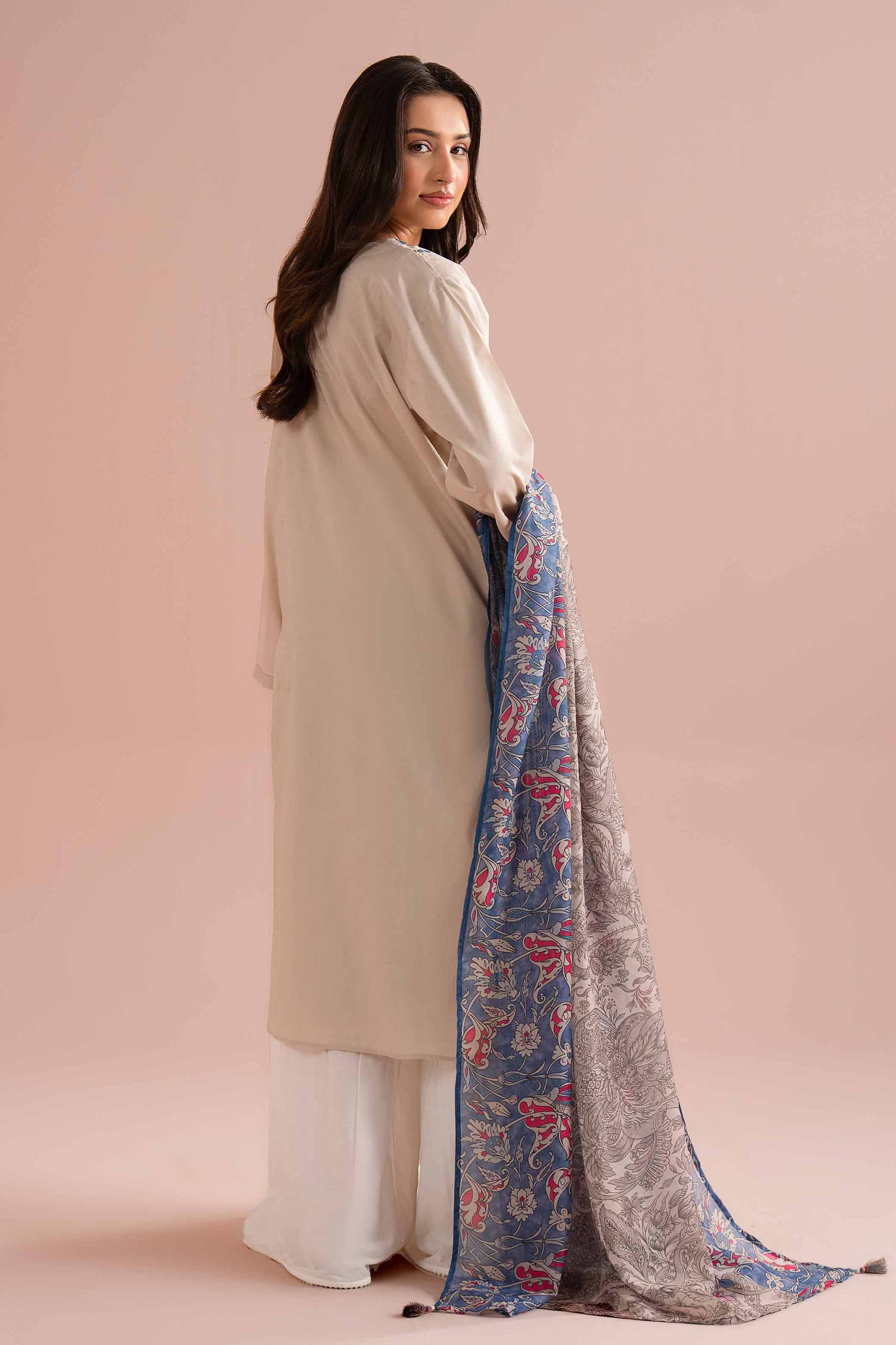 2 Piece - Embroidered Suit - PE26-142