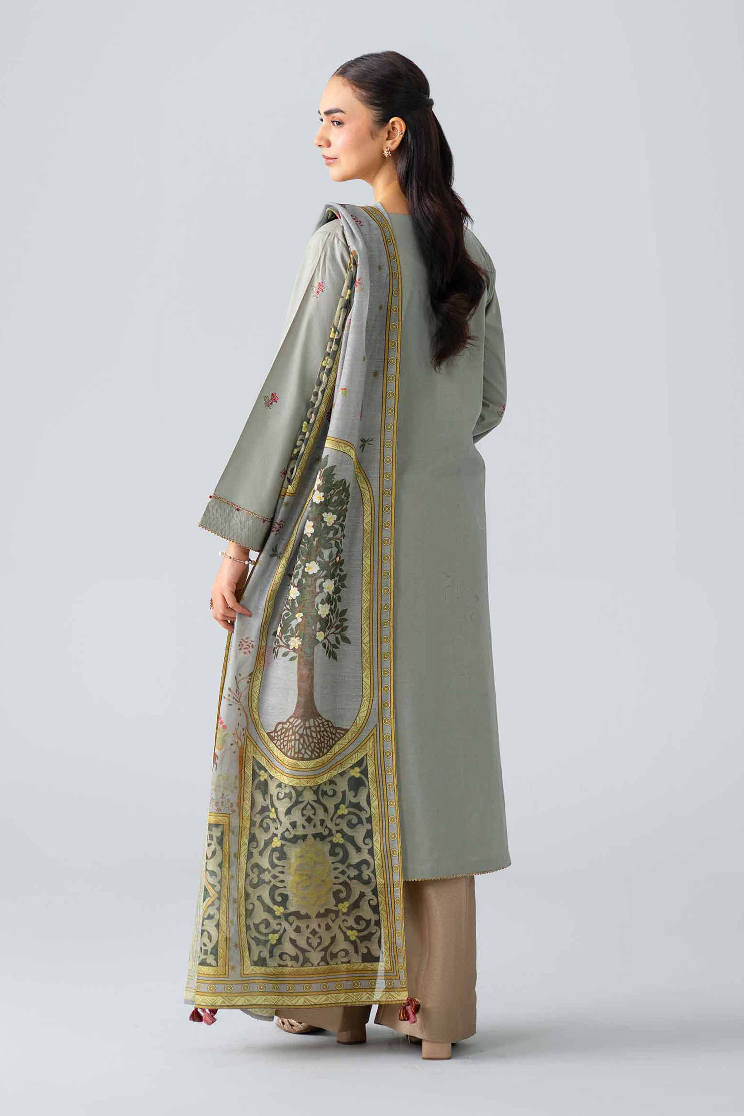 2 Piece - Embroidered Suit - PE26-145