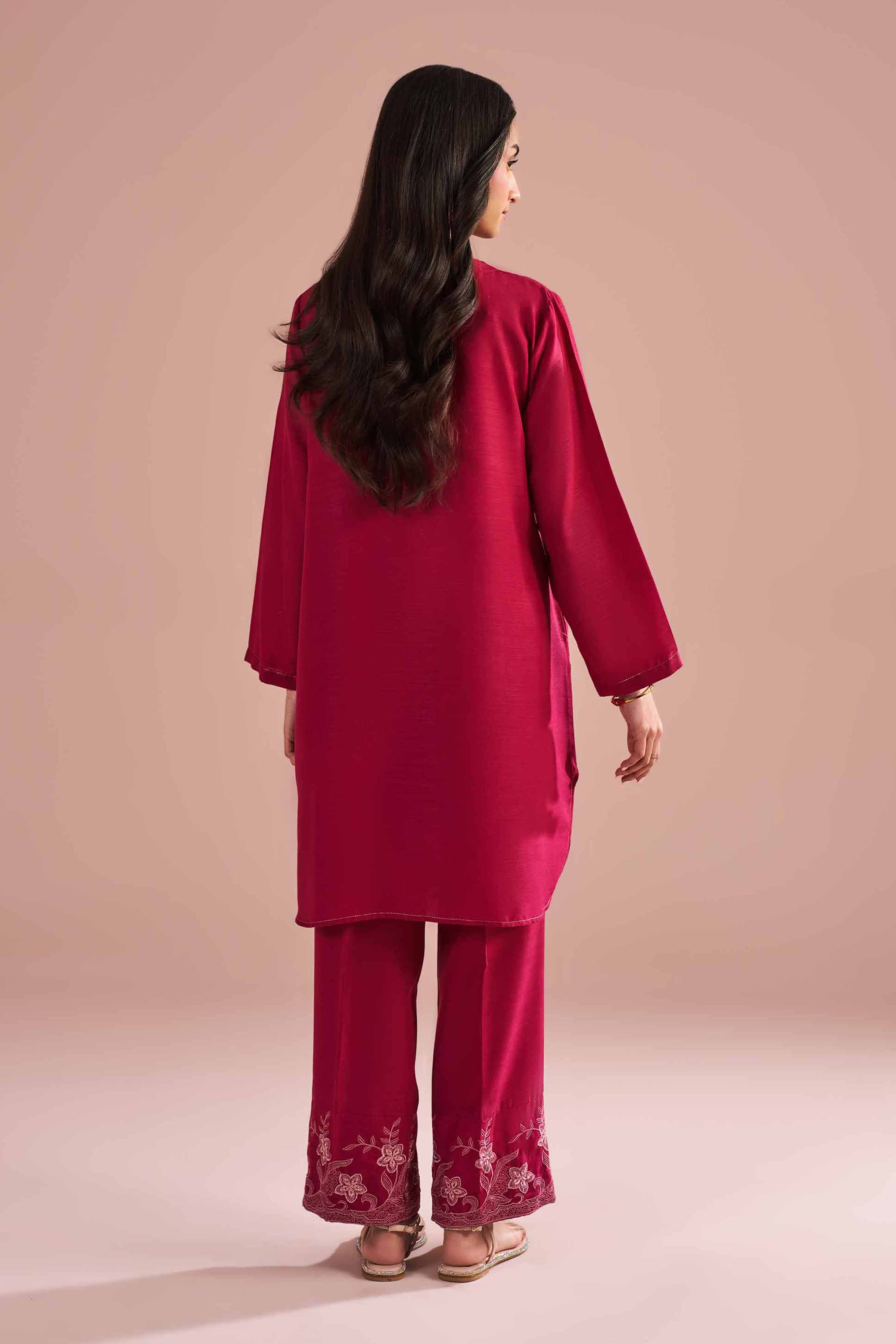 2 Piece - Embroidered Suit - PE26-168 Pink Lawn 2PC Embroidered READY TO WEAR