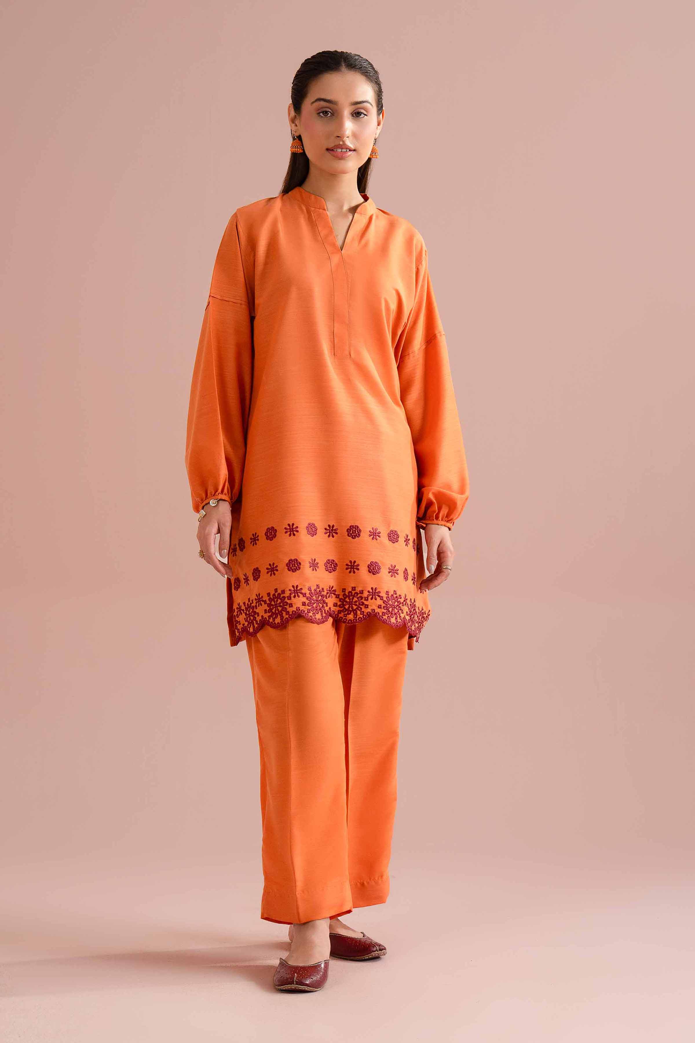 2 Piece - Embroidered Suit - PE26-171