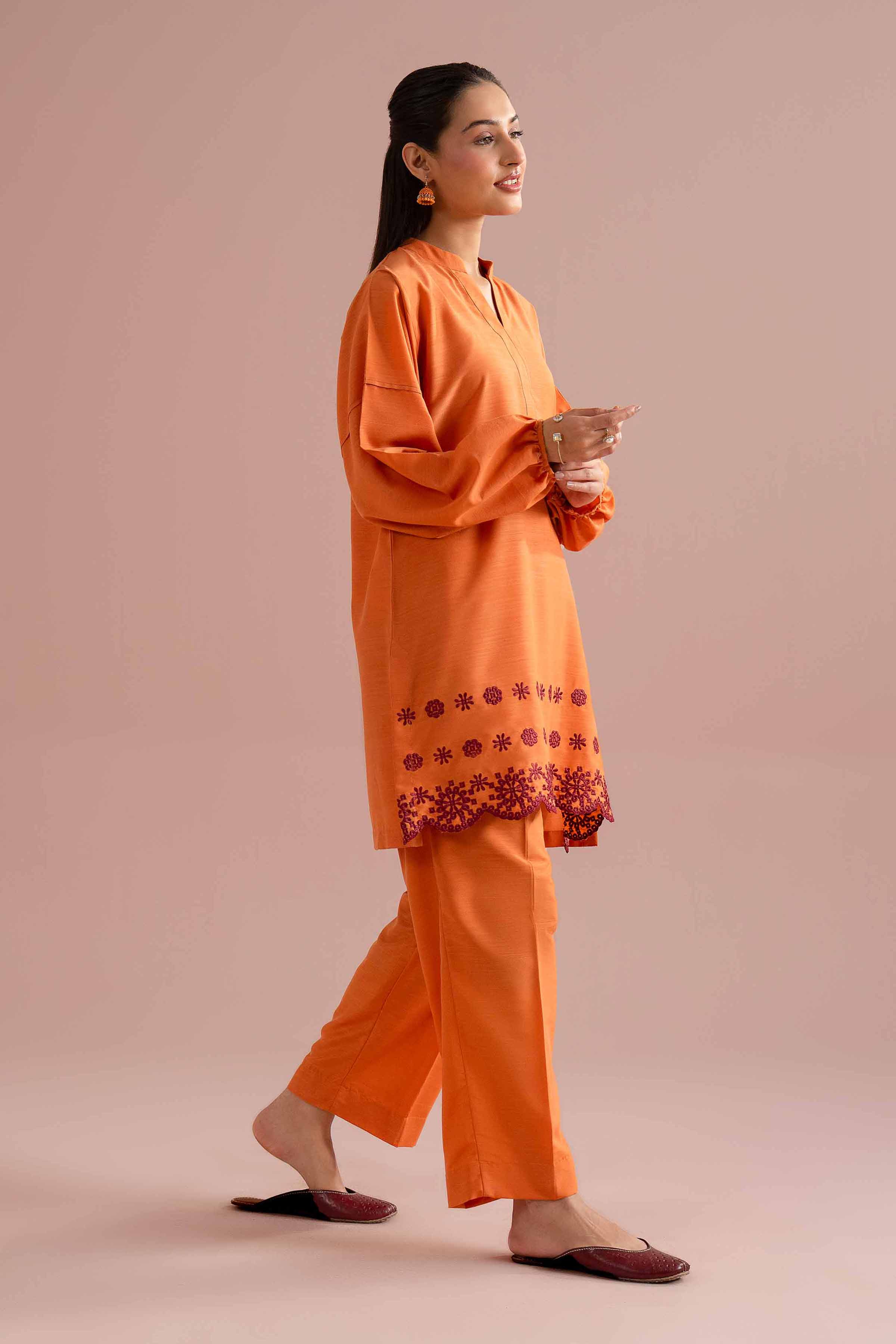 2 Piece - Embroidered Suit - PE26-171