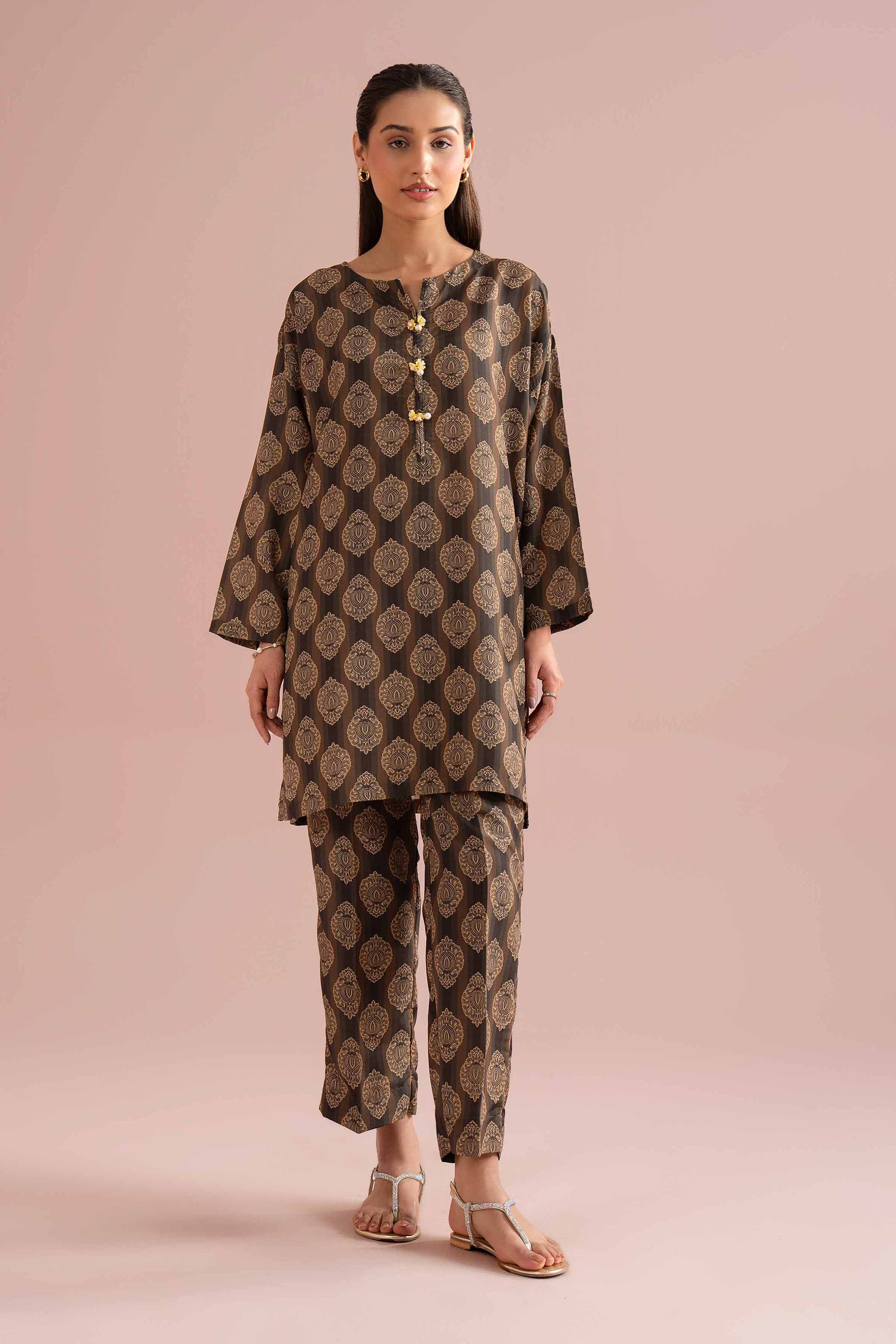 2 Piece - Printed Suit - PE26-344