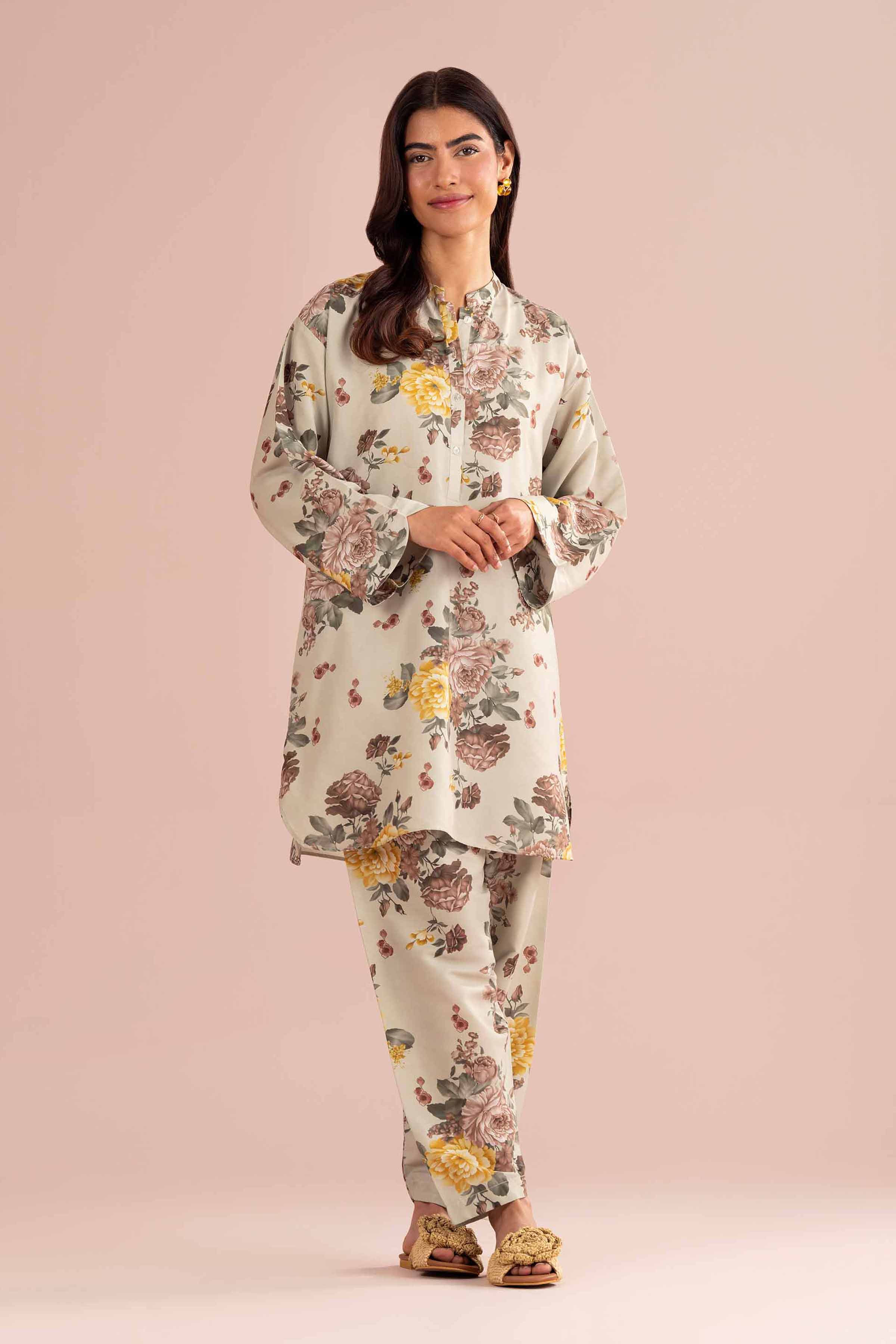 2 Piece - Printed Suit - PE26-419