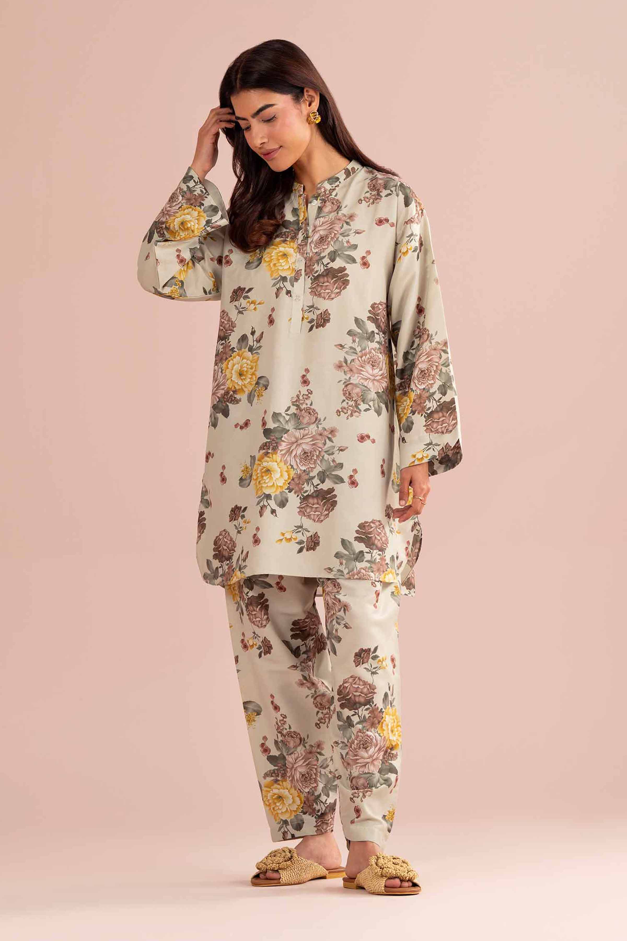 2 Piece - Printed Suit - PE26-419