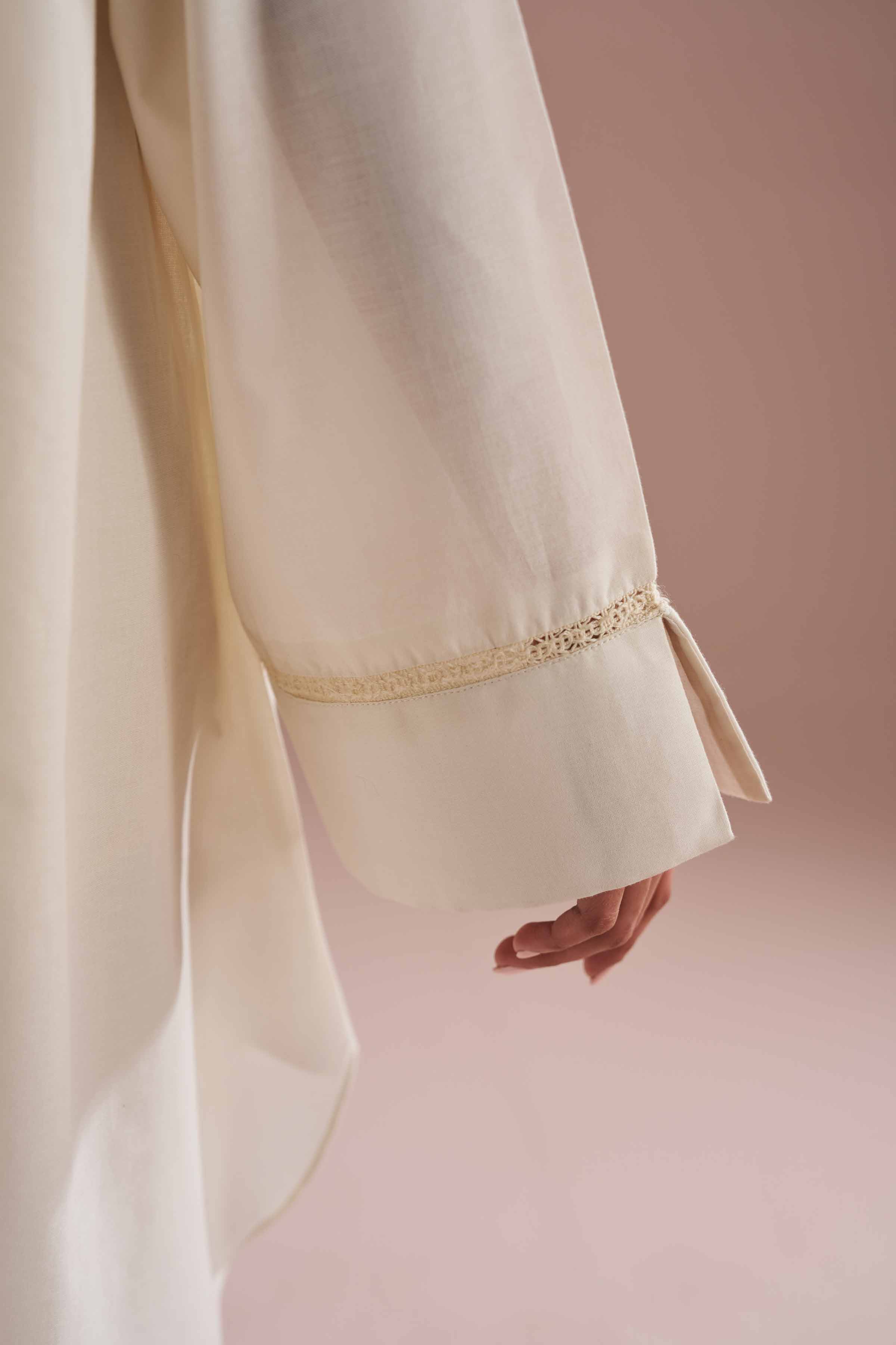 2 Piece - Basic Suit - PE26-43 White Plain 2PC Solids READY TO WEAR