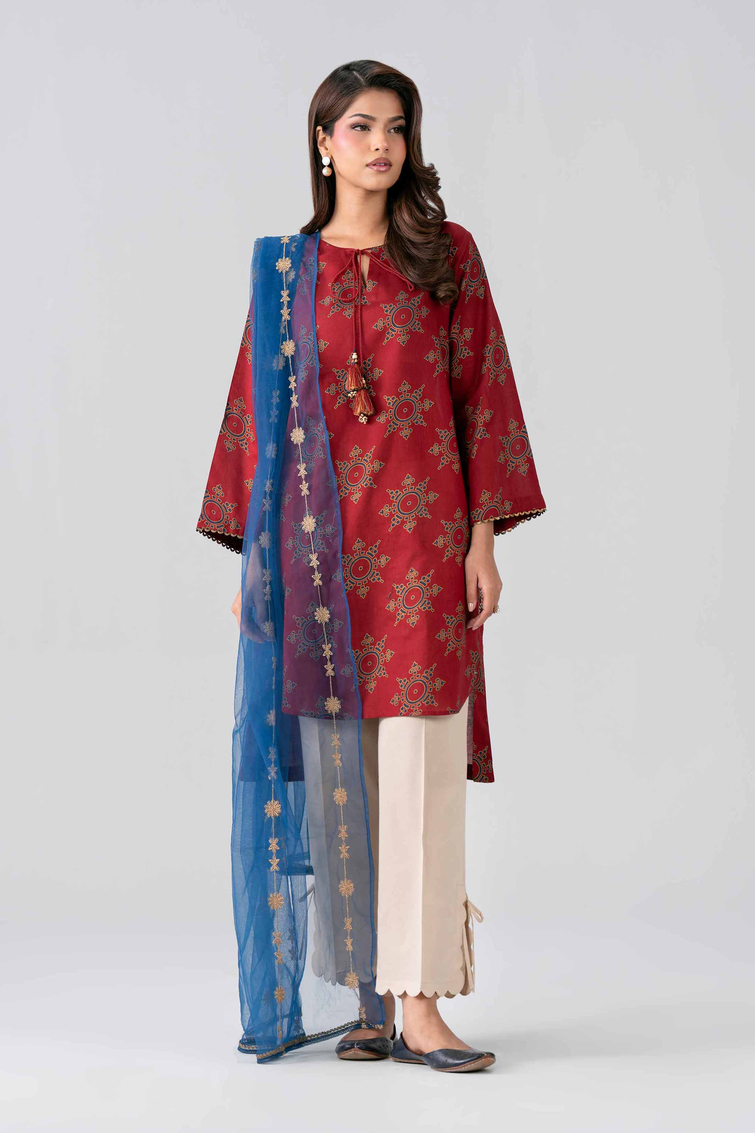 2 Piece - Embroidered Suit - PE26-440