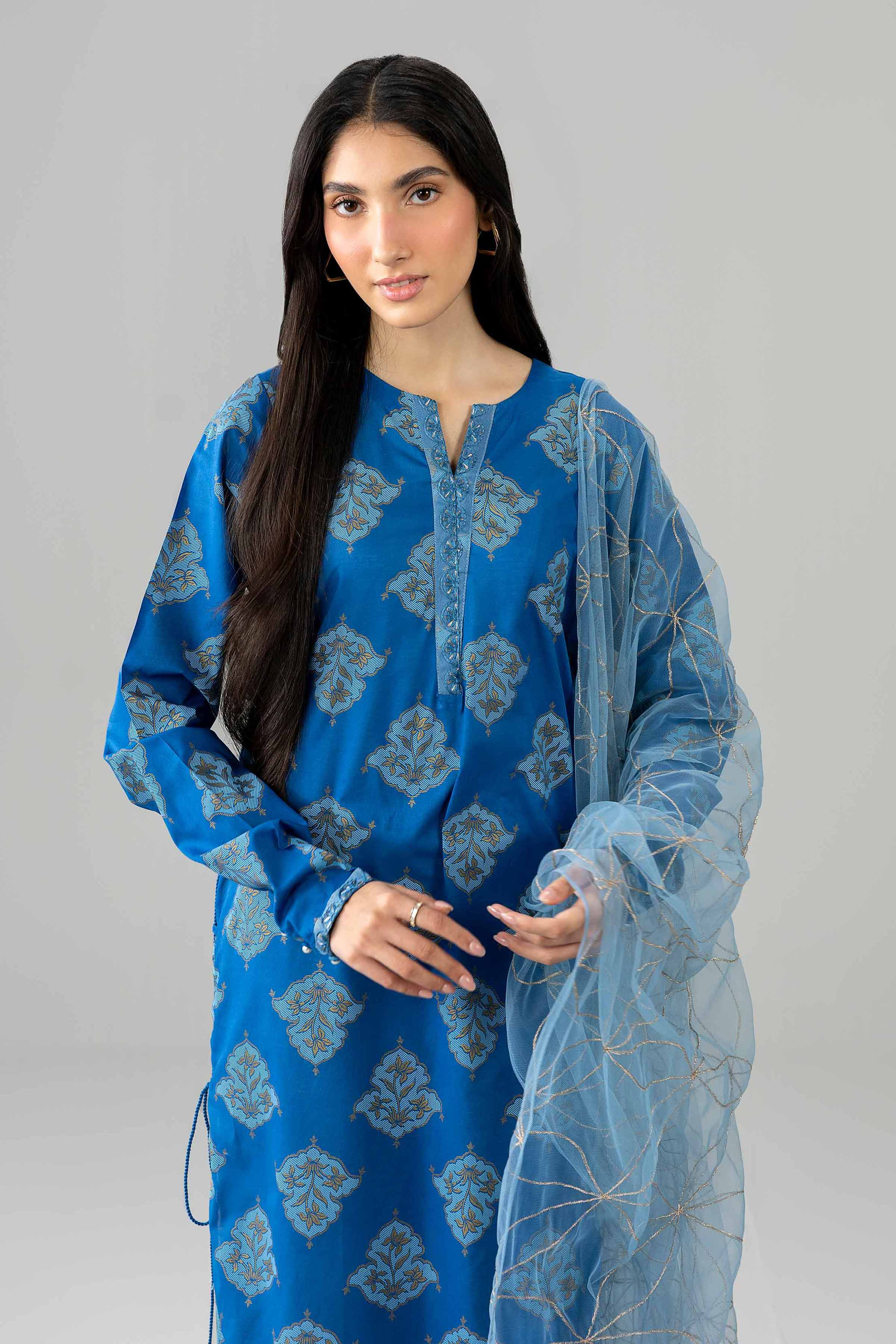 2 Piece - Embroidered Suit - PE26-441