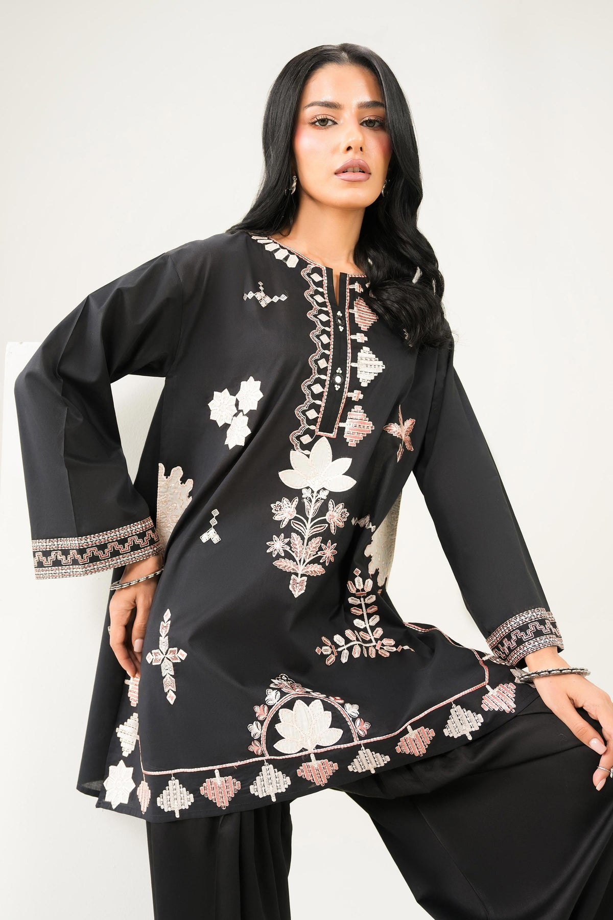 2 Piece - Embroidered Suit - PE26-450-for Women -  Pret Collection | Nishat UAE | Shop Online 