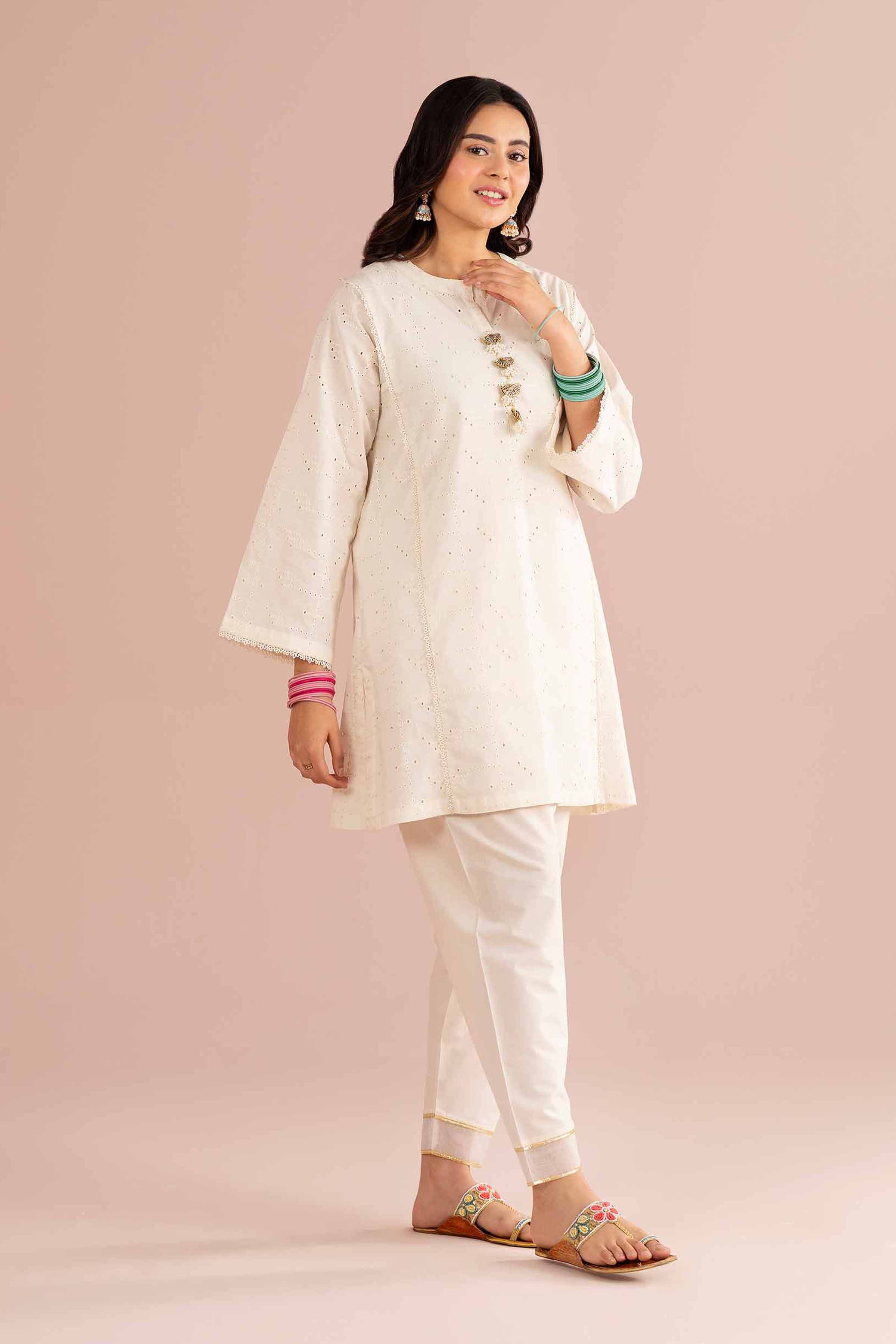 2 Piece - Embroidered Suit - PE26-472