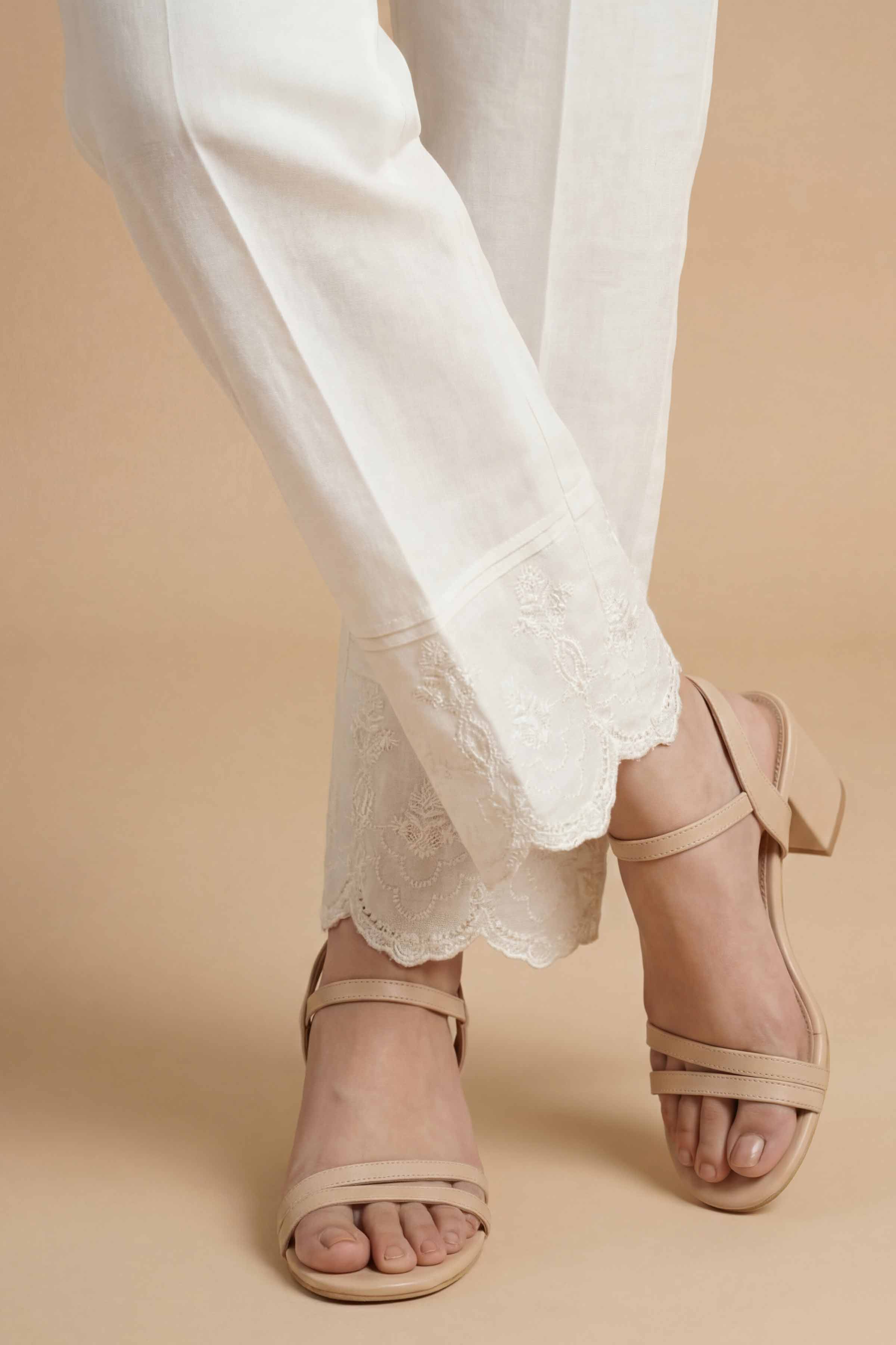 Embroidered Trousers - PE26-655