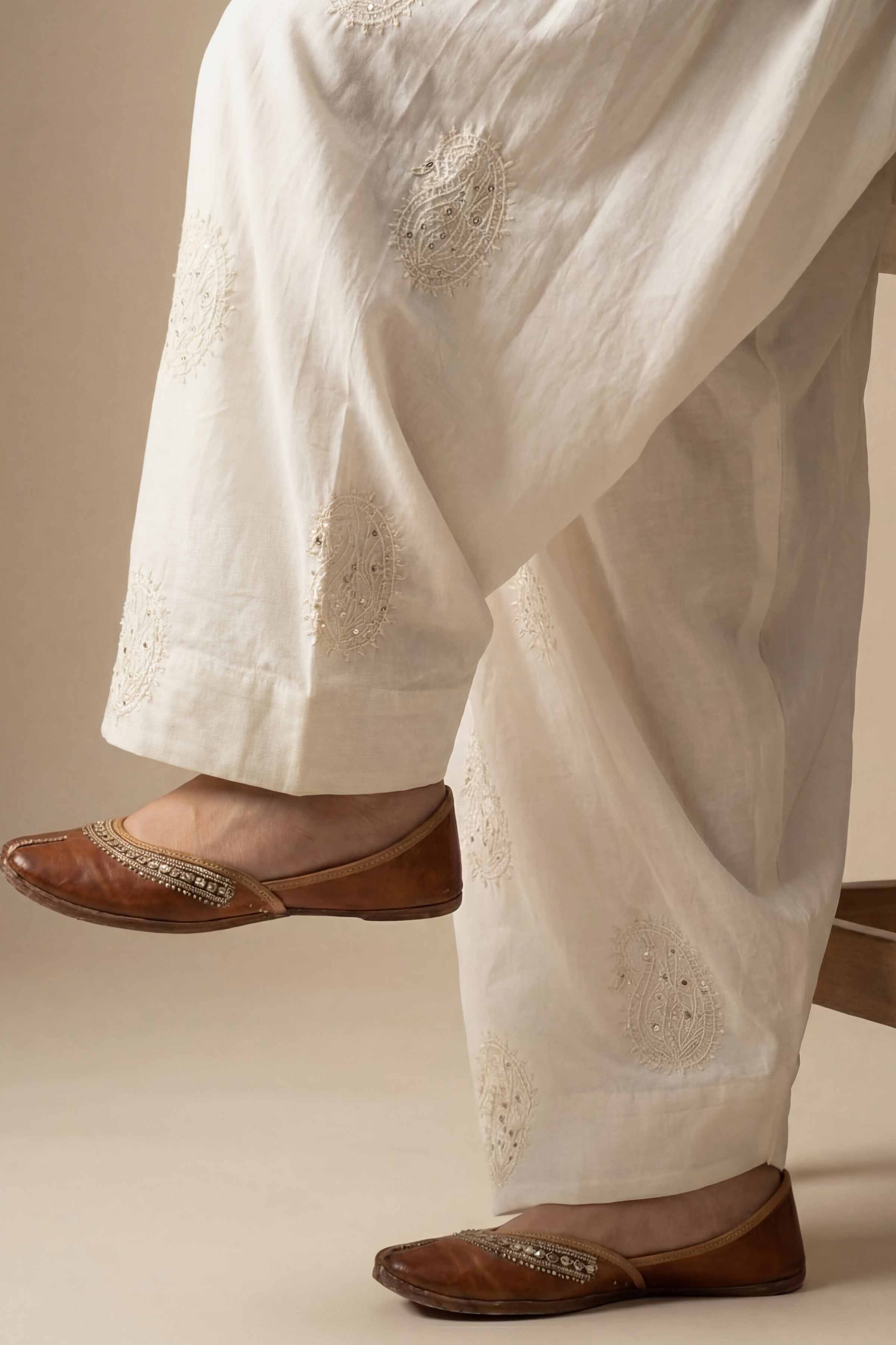 Embroidered Shalwar - PE26-658