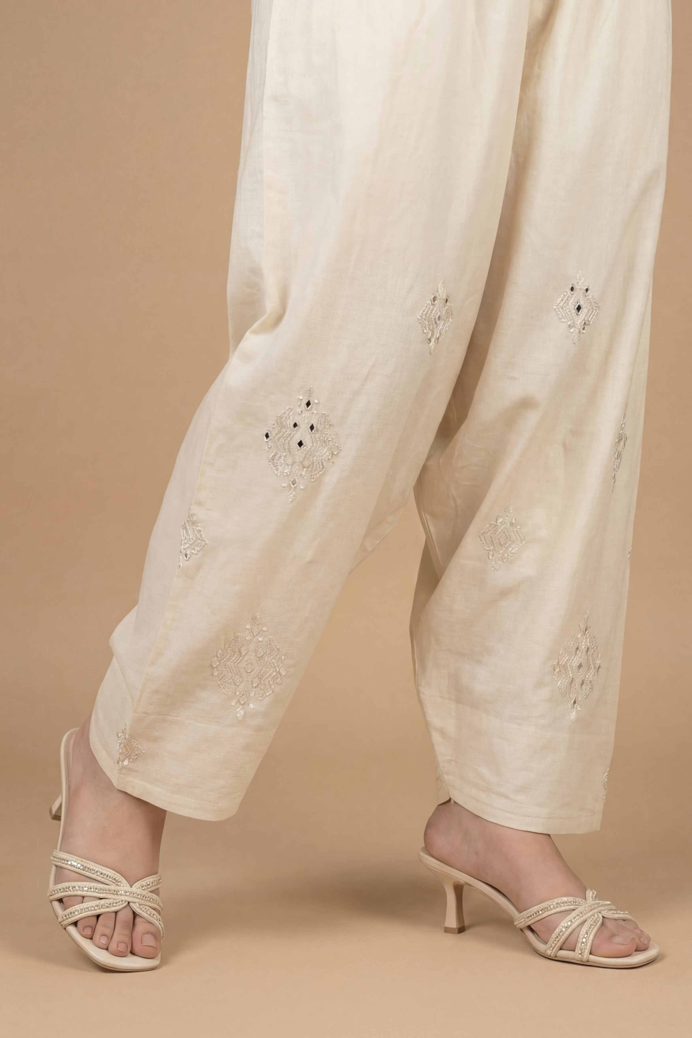 Embroidered Shalwar - PE26-662