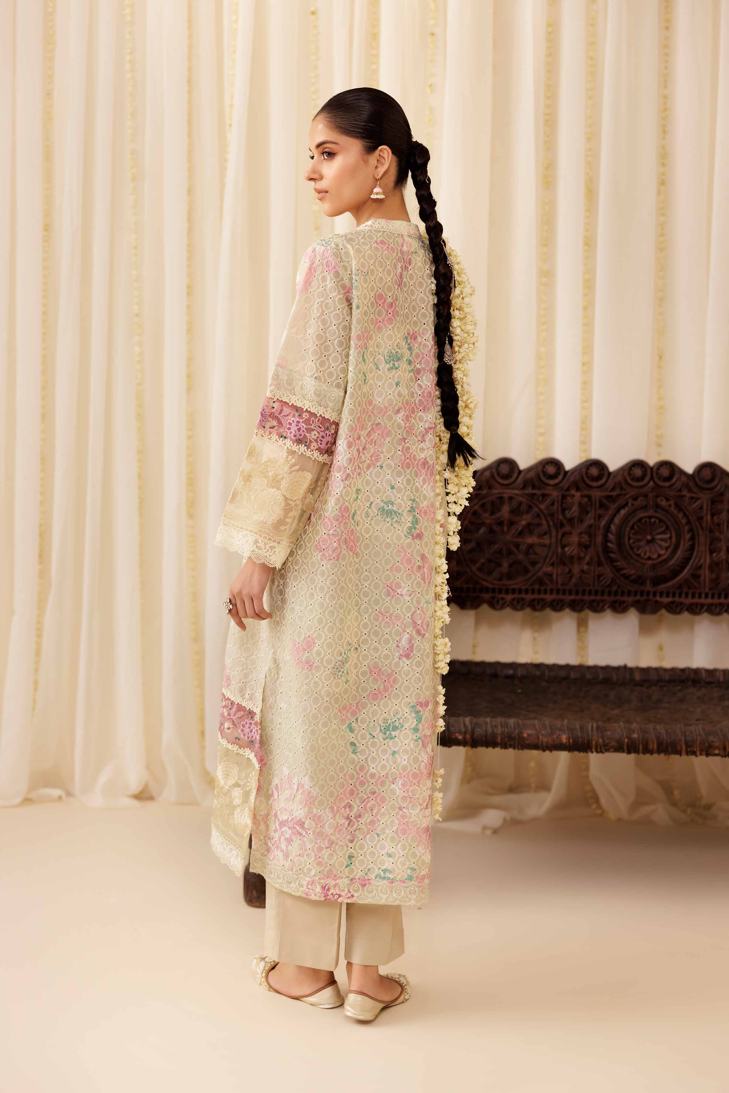 2 Piece - Embroidered Suit - PFE25-06
