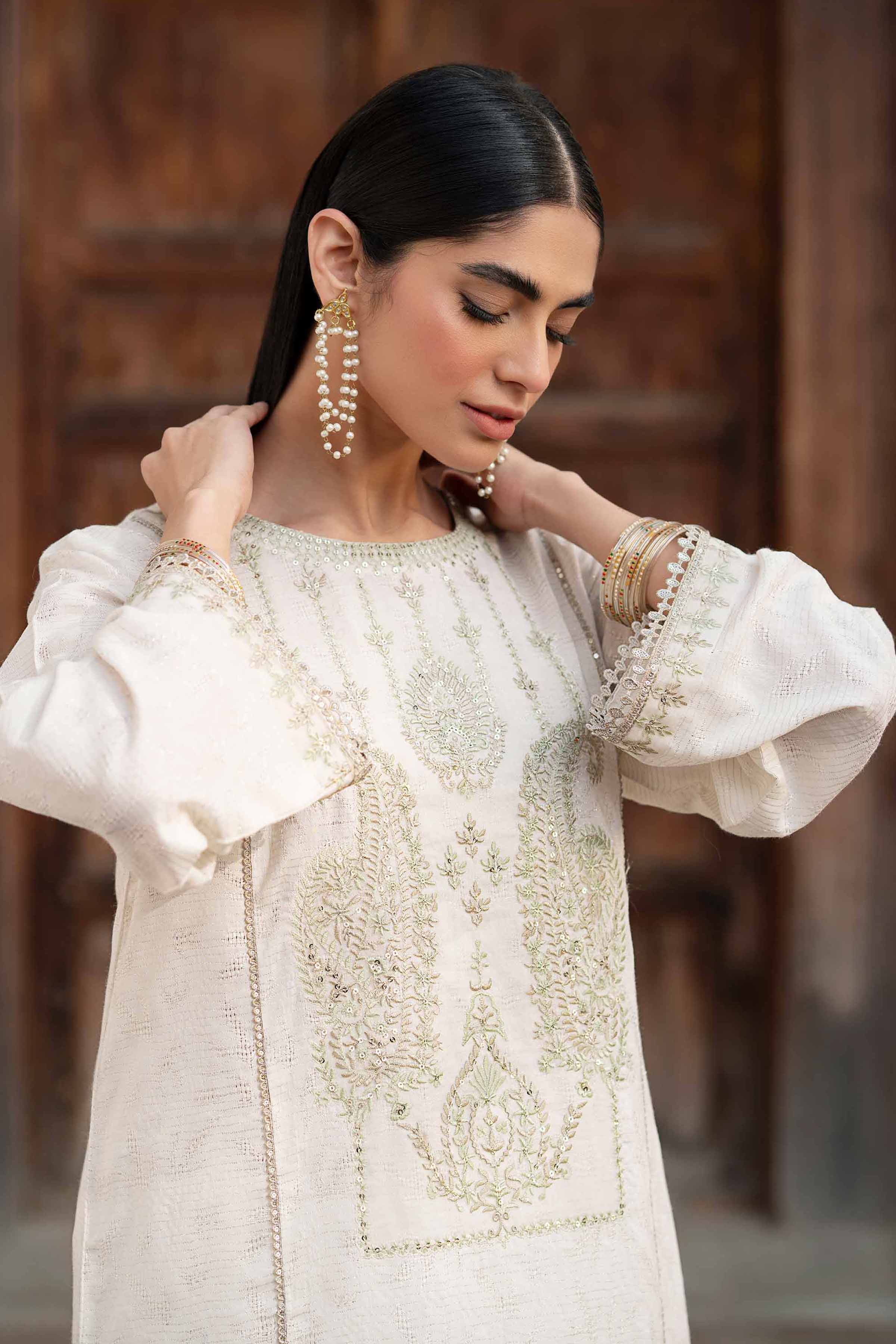 2 Piece - Embroidered Suit - PFE25-10