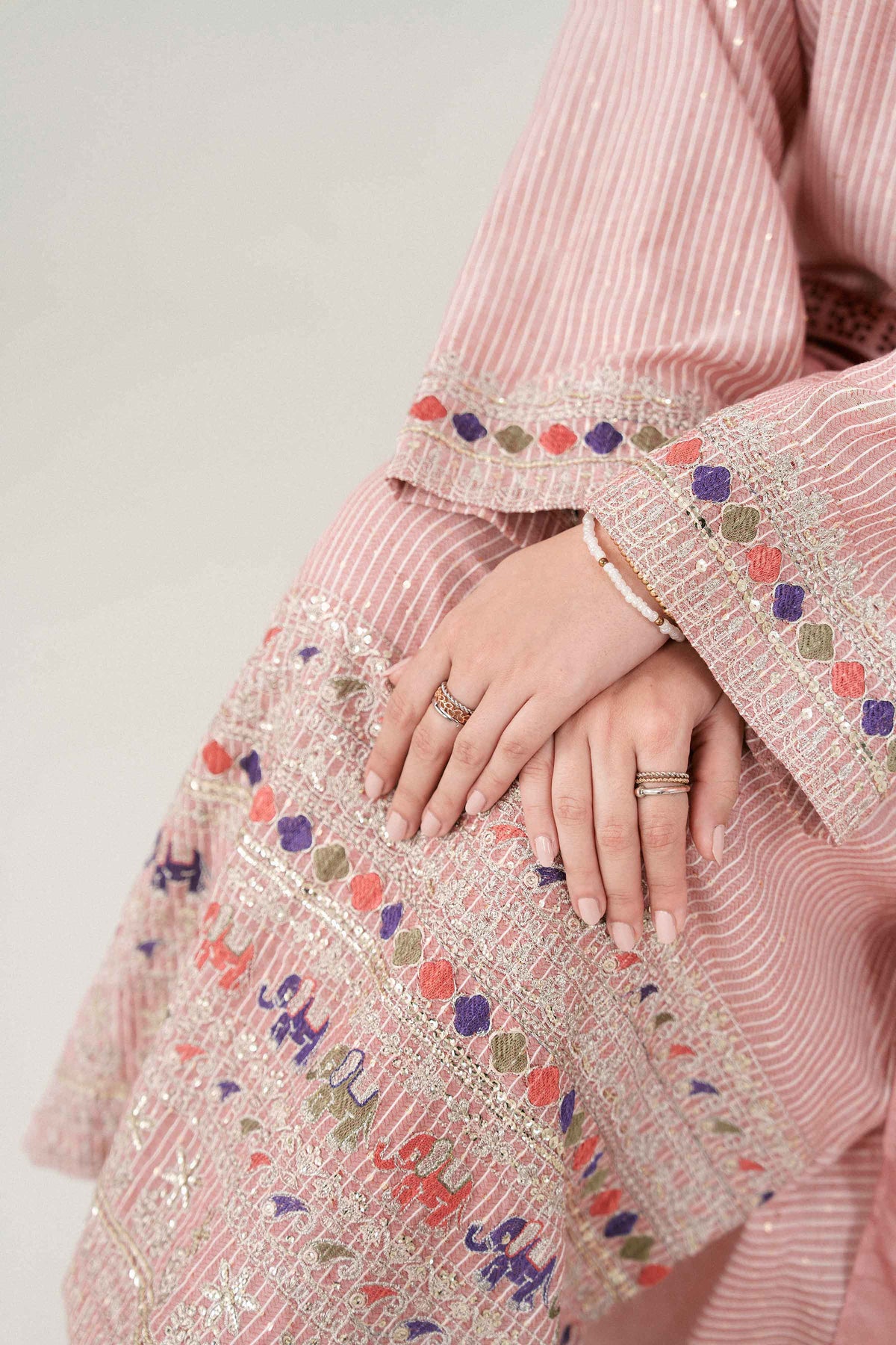 3 Piece - Embroidered Suit - PFE26-49 for Women - Pret Collection | Nishat UAE | Shop Online