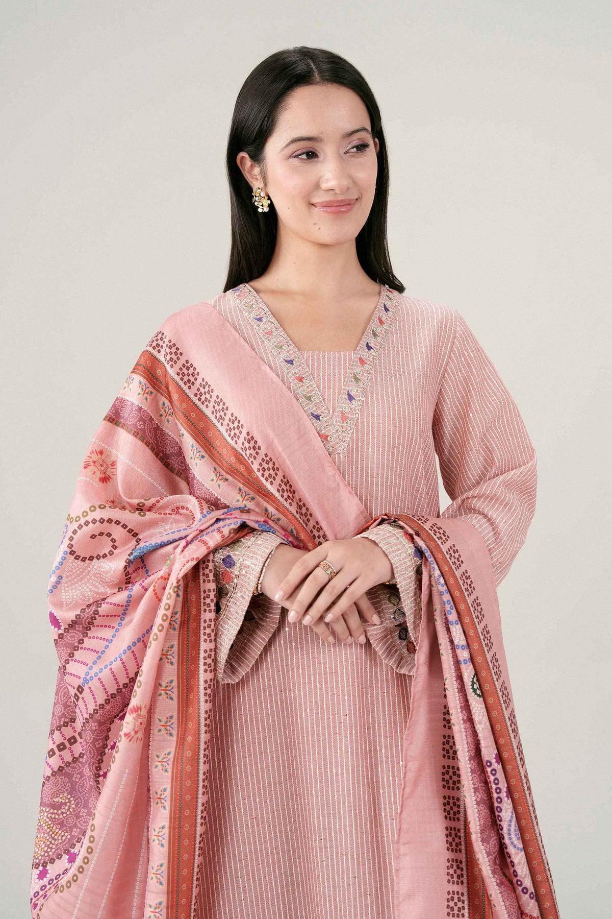 3 Piece - Embroidered Suit - PFE26-49 for Women - Pret Collection | Nishat UAE | Shop Online
