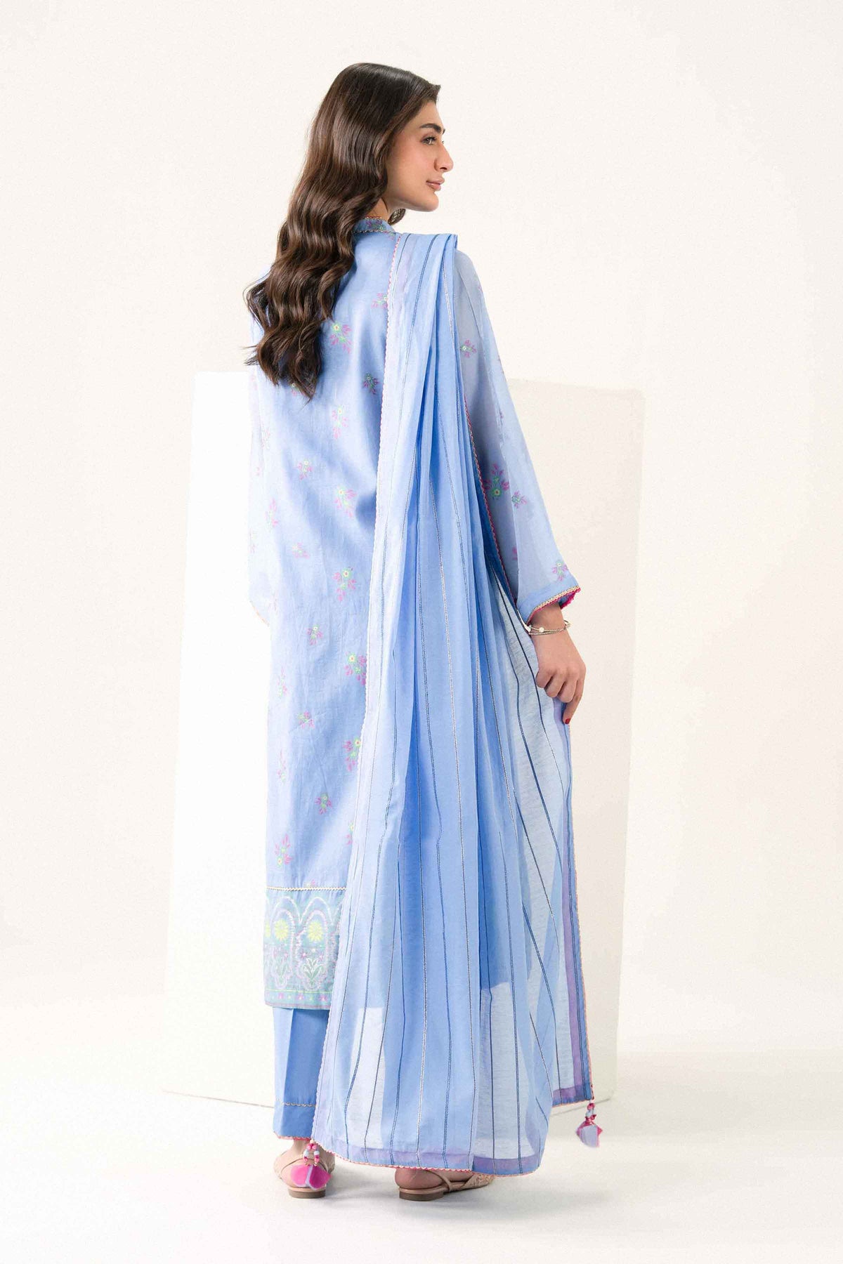 3 Piece - Printed Suit - PFE26-55-for Women -  Pret Collection | Nishat UAE | Shop Online 