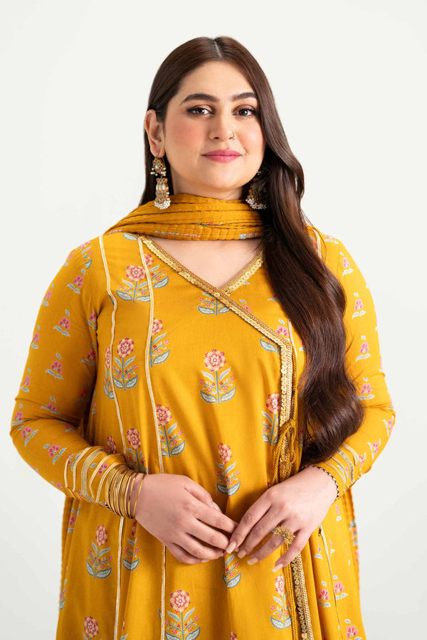 3 Piece - Printed Suit - PMD25-02 M