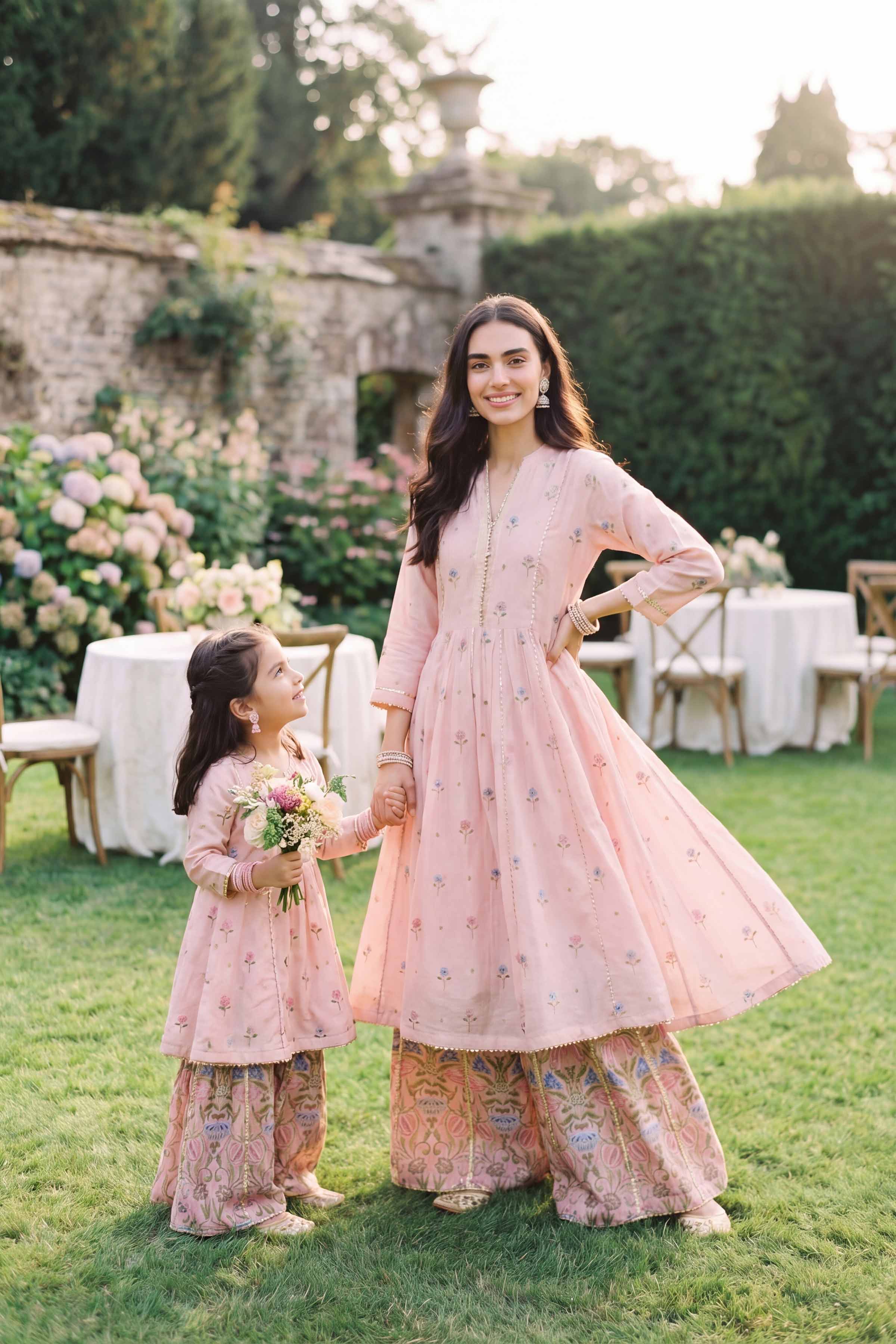 2 Piece - Printed Suit - PMD26-08 M