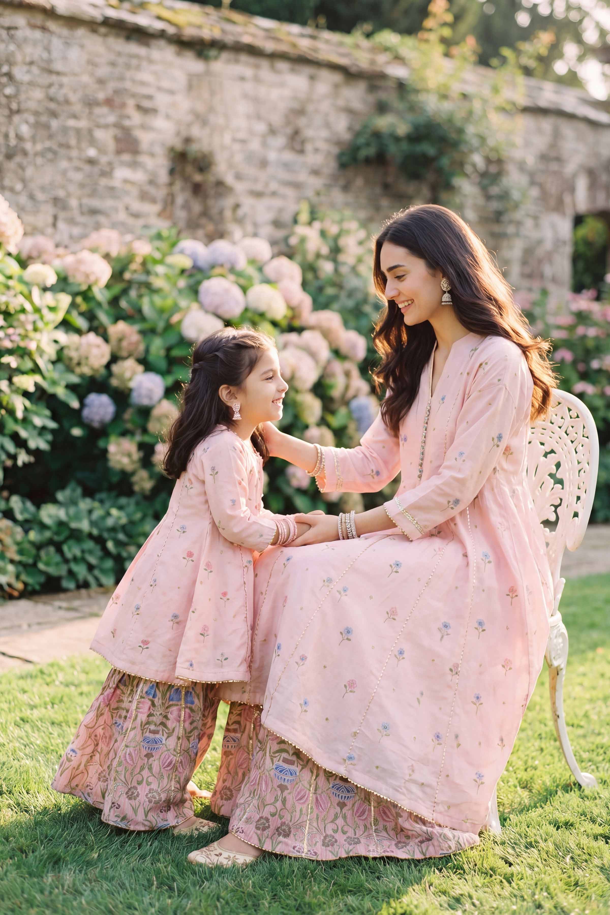 2 Piece - Printed Suit - PMD26-08 D