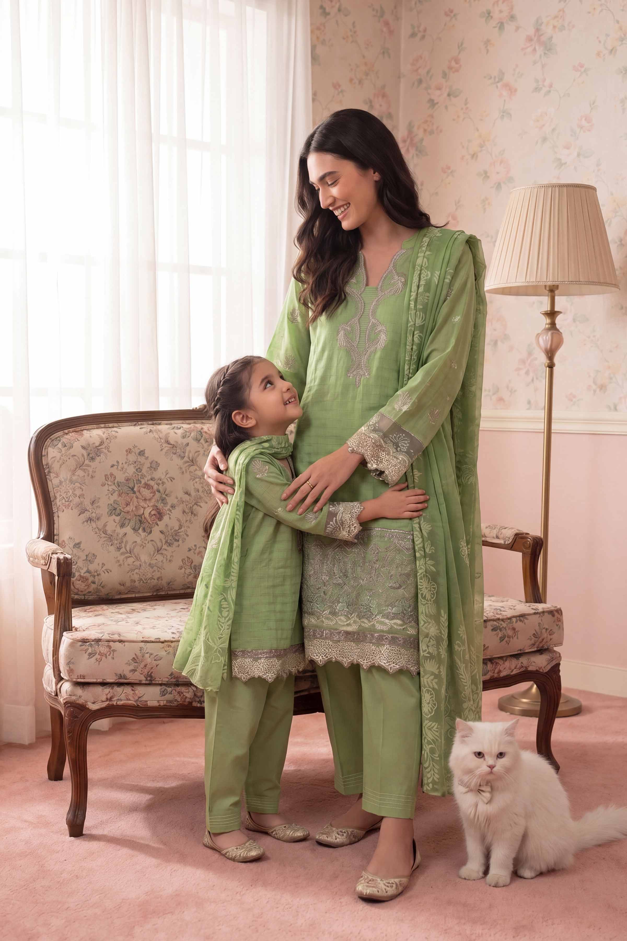 3 Piece - Embroidered Suit - PMD26-32 M