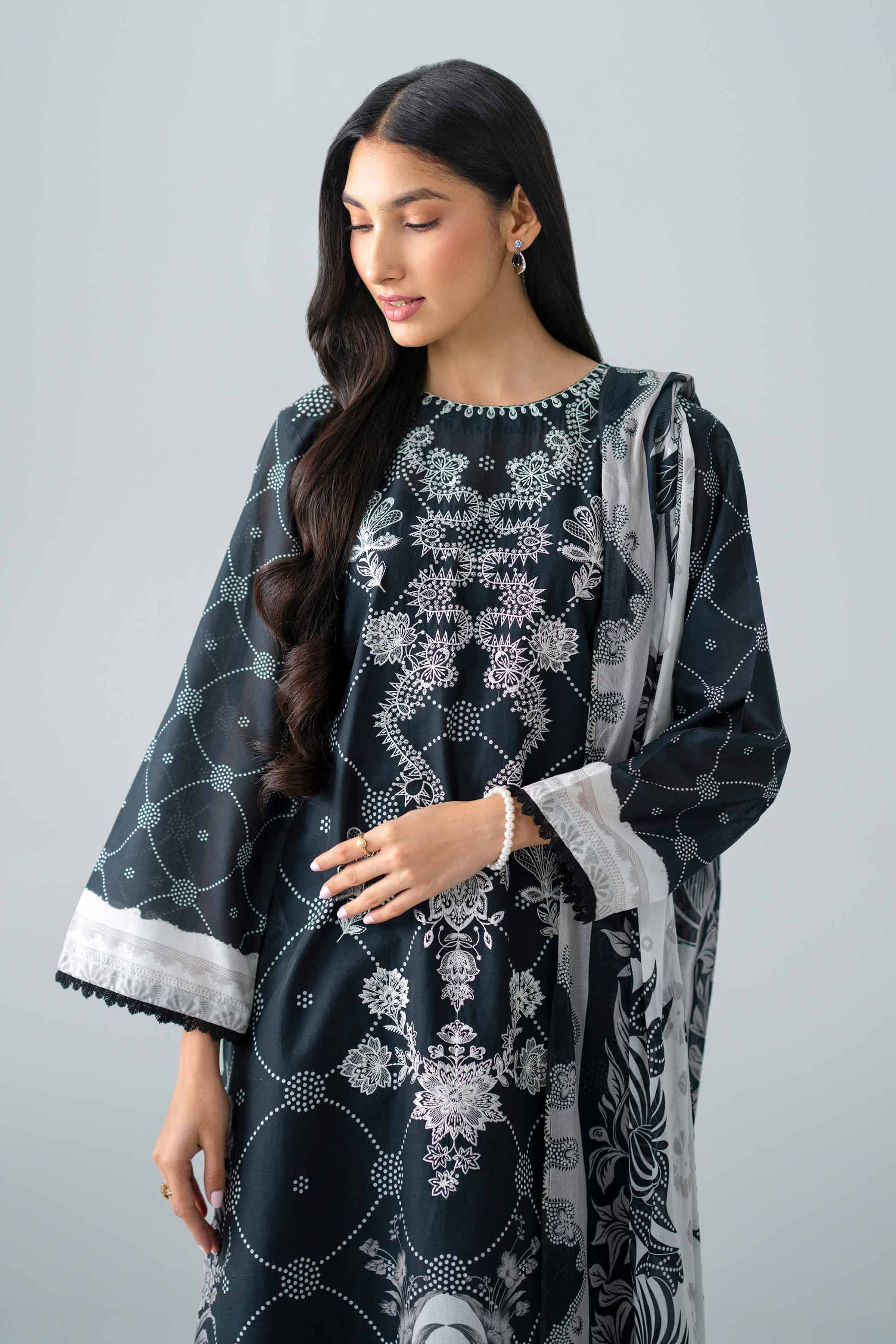 3 Piece - Embroidered Suit - PMS26-05
