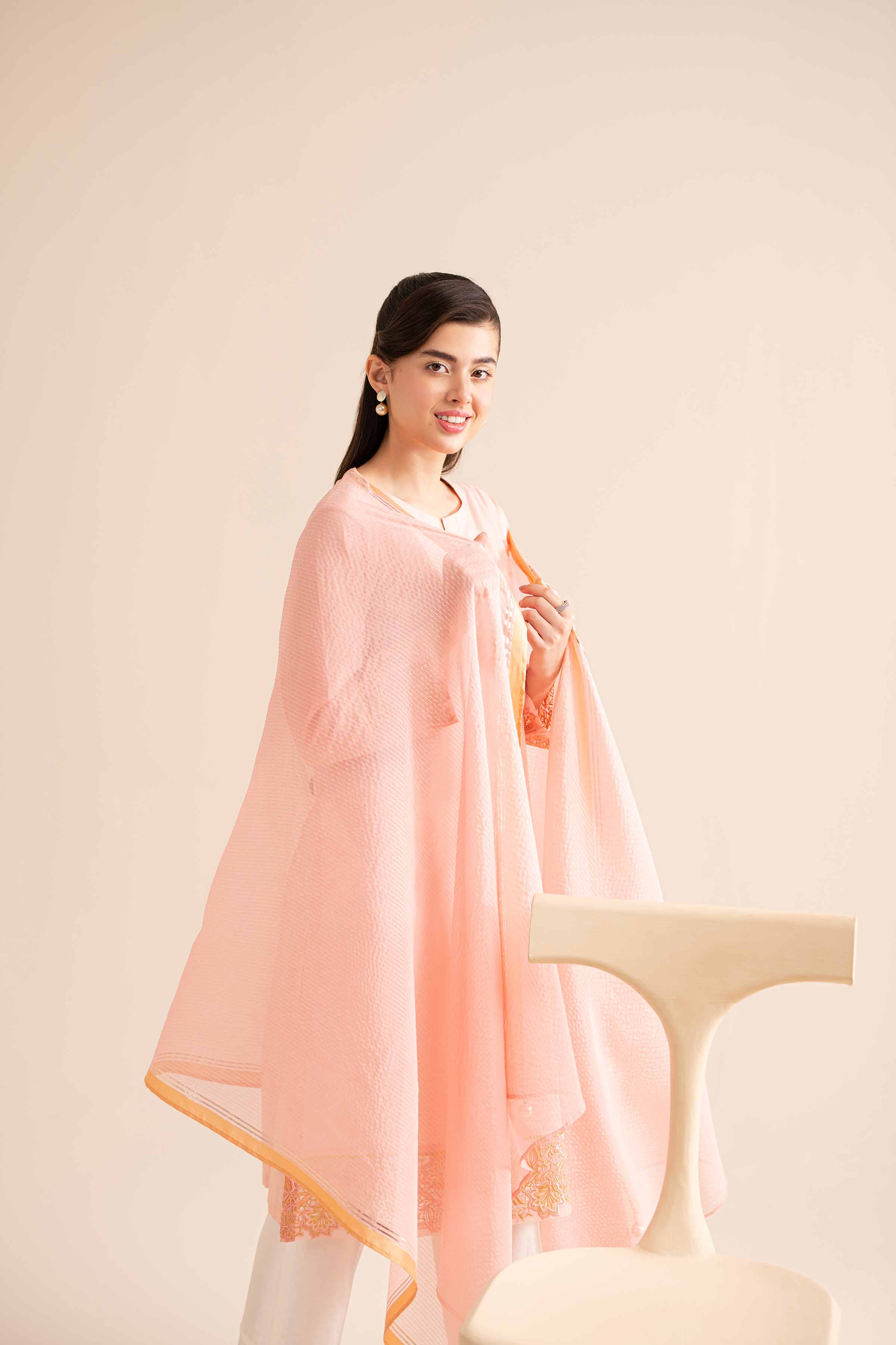 2 Piece - Embroidered Suit - PS24-114