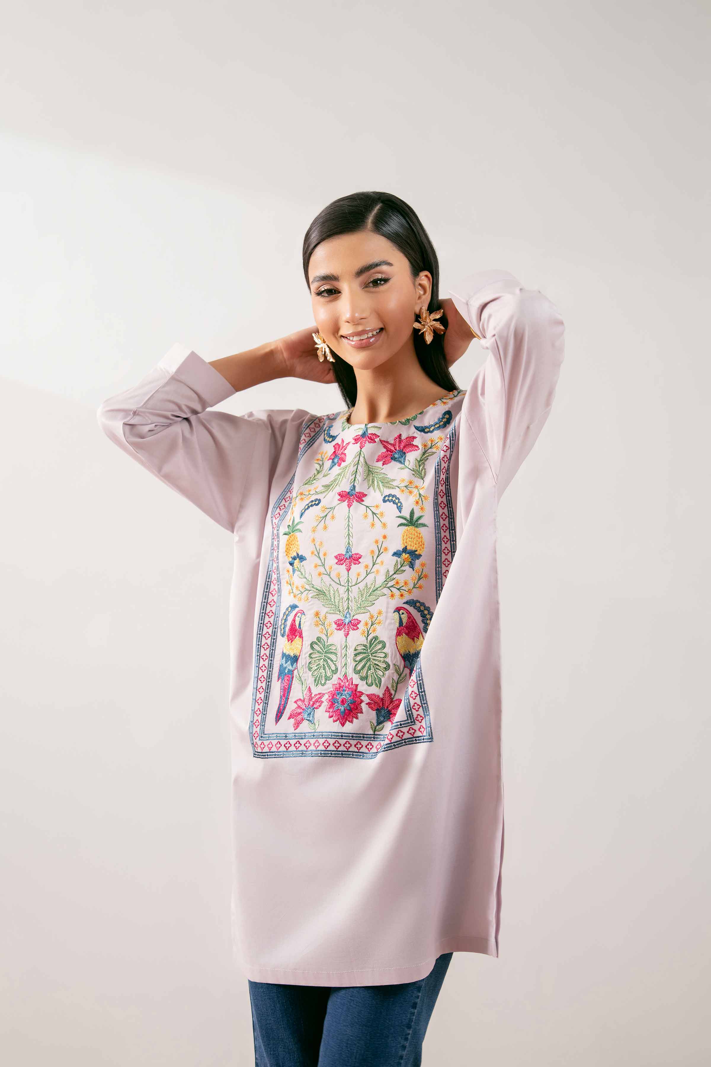 Embroidered Tunic - PS25-108