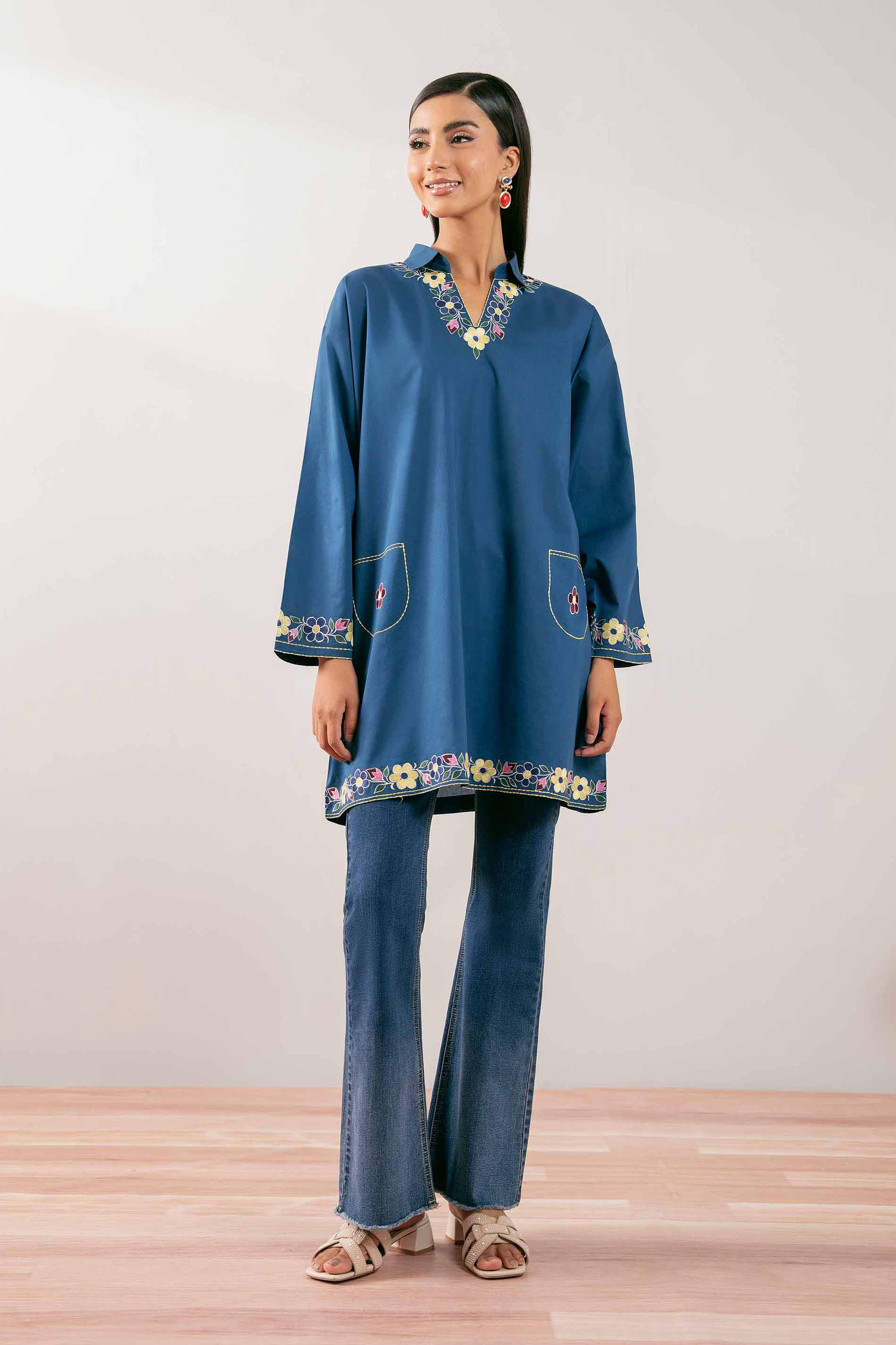 Embroidered Tunic - PS25-111