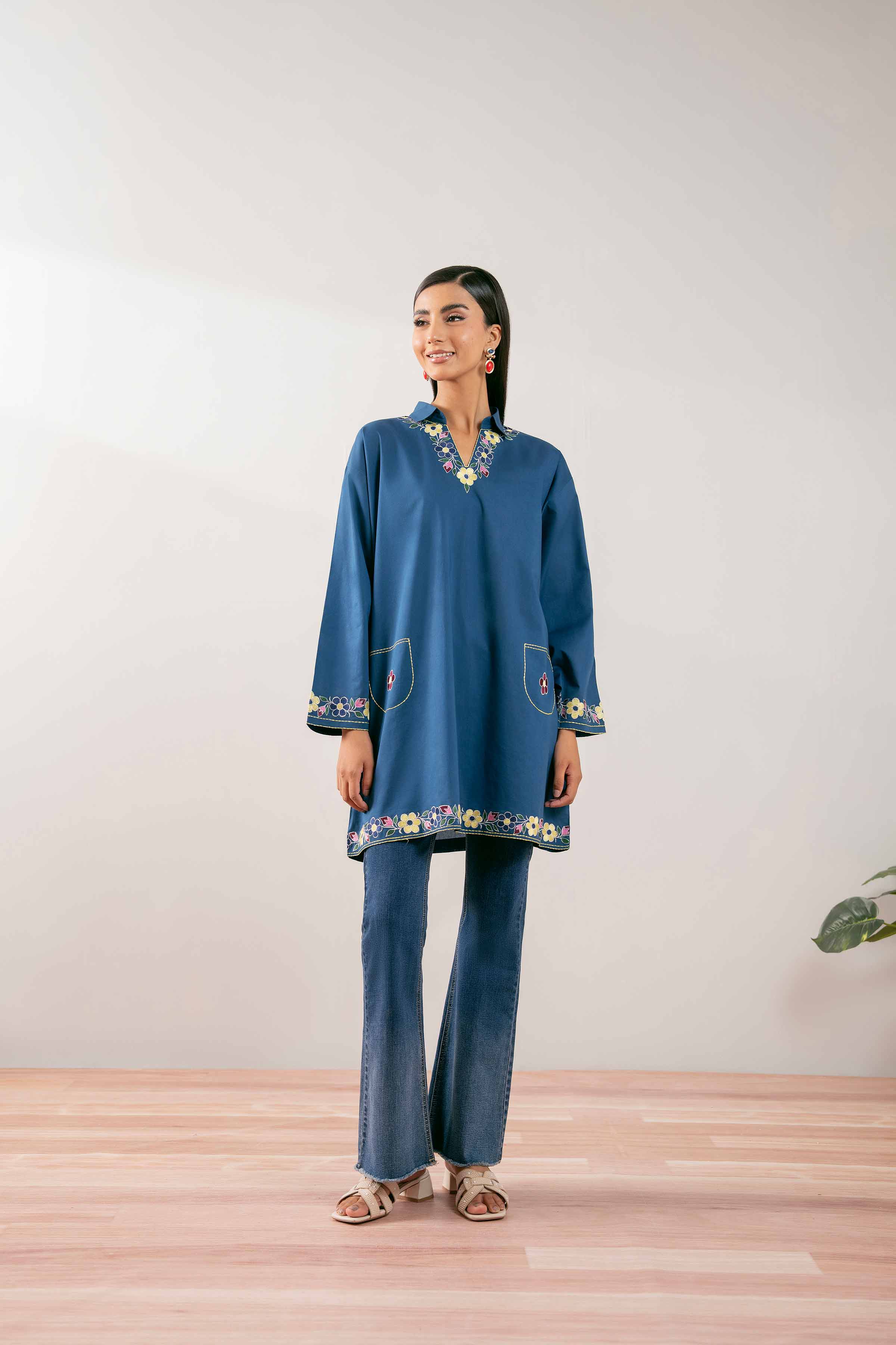 Embroidered Tunic - PS25-111