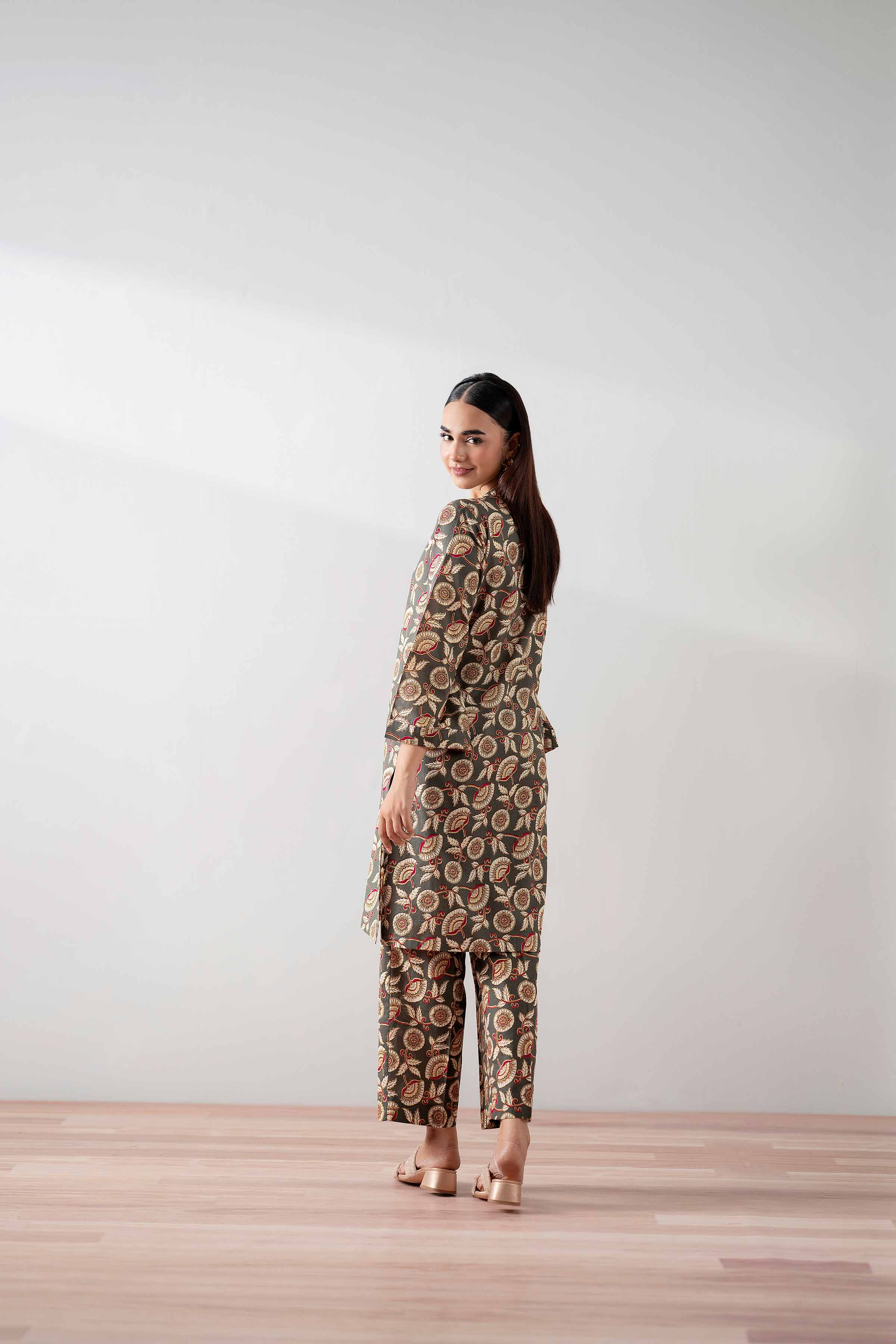 2 Piece - Printed Suit - PS25-122