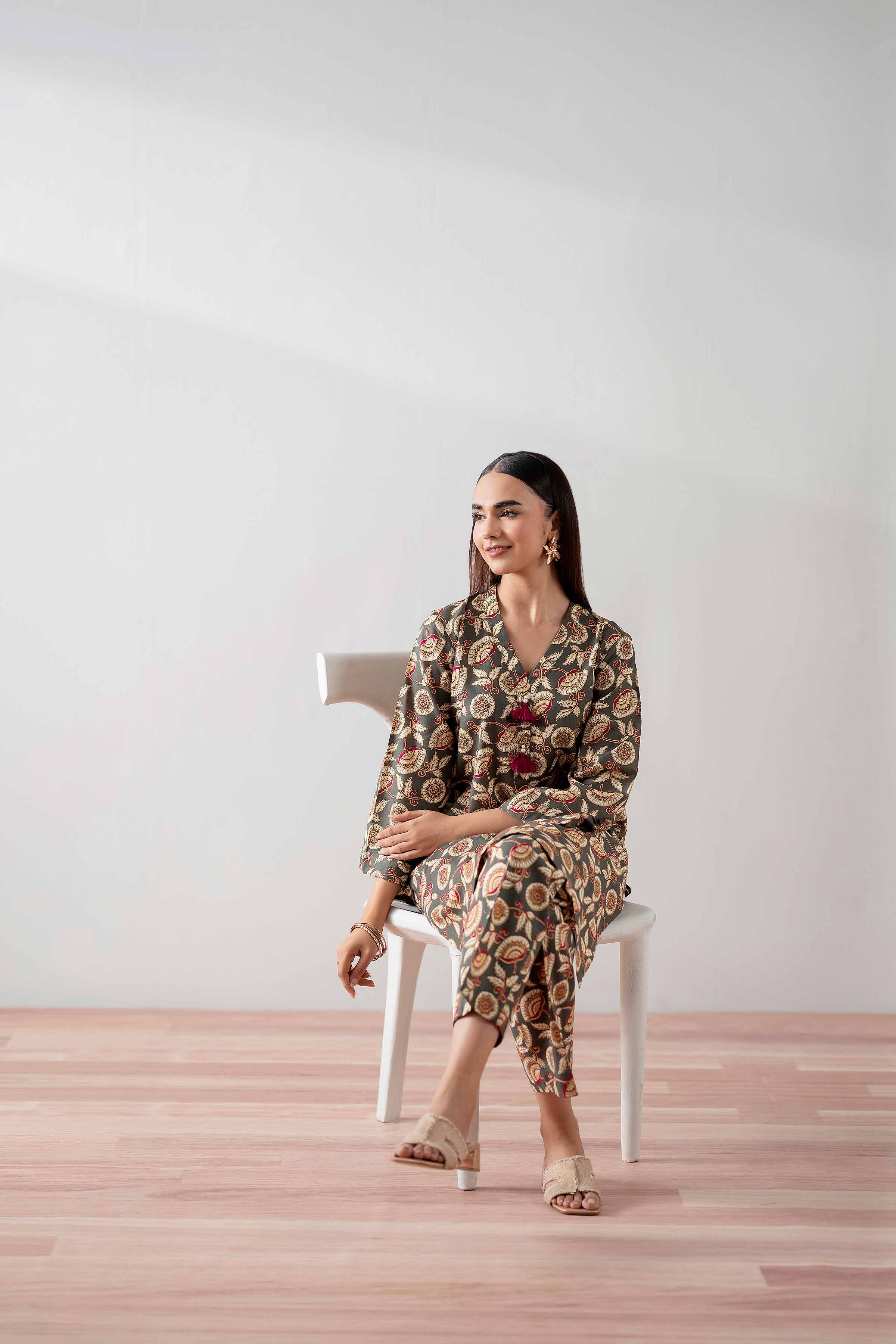 2 Piece - Printed Suit - PS25-122