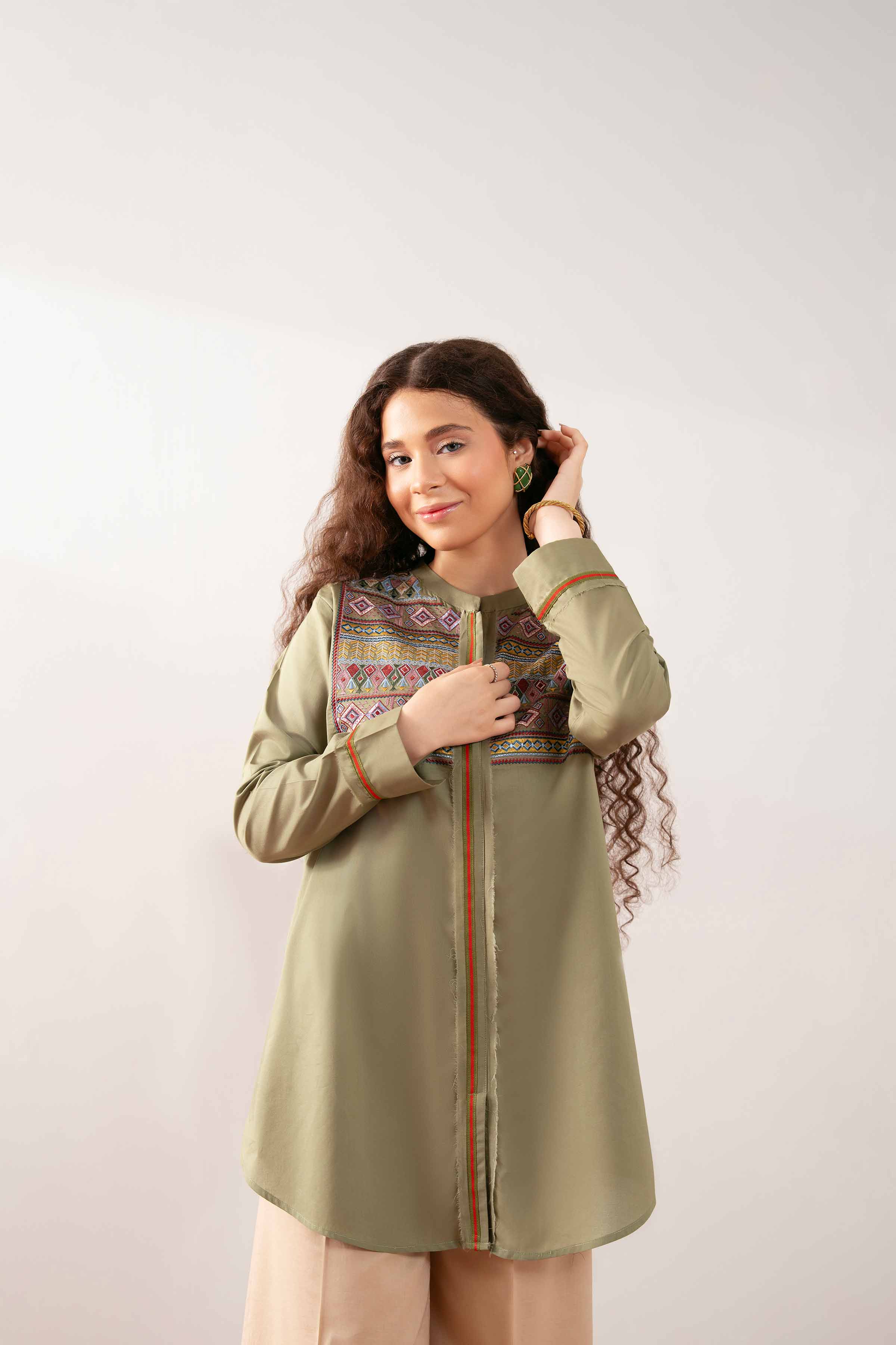 Embroidered Tunic - PS25-125