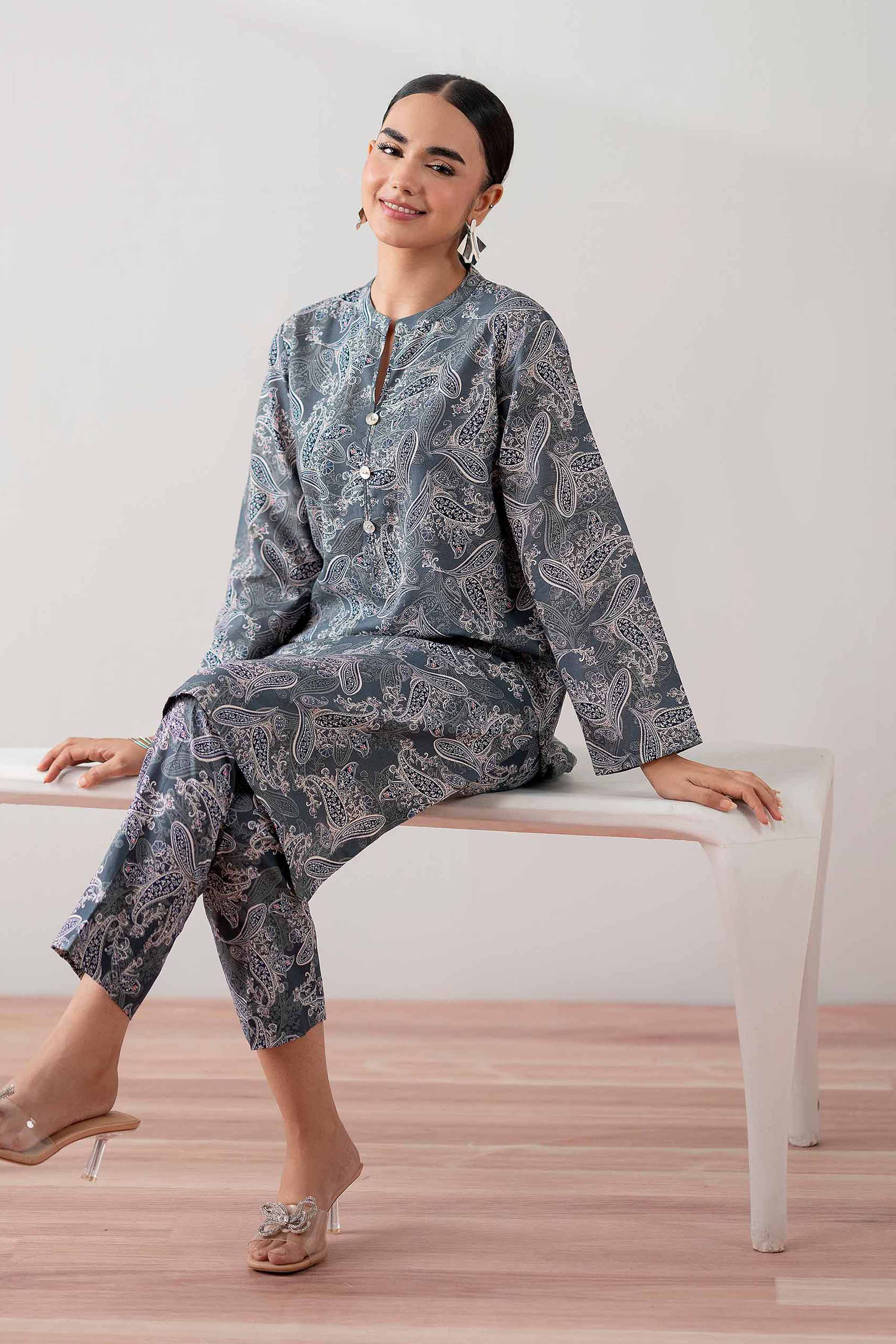 2 Piece - Printed Suit - PS25-140