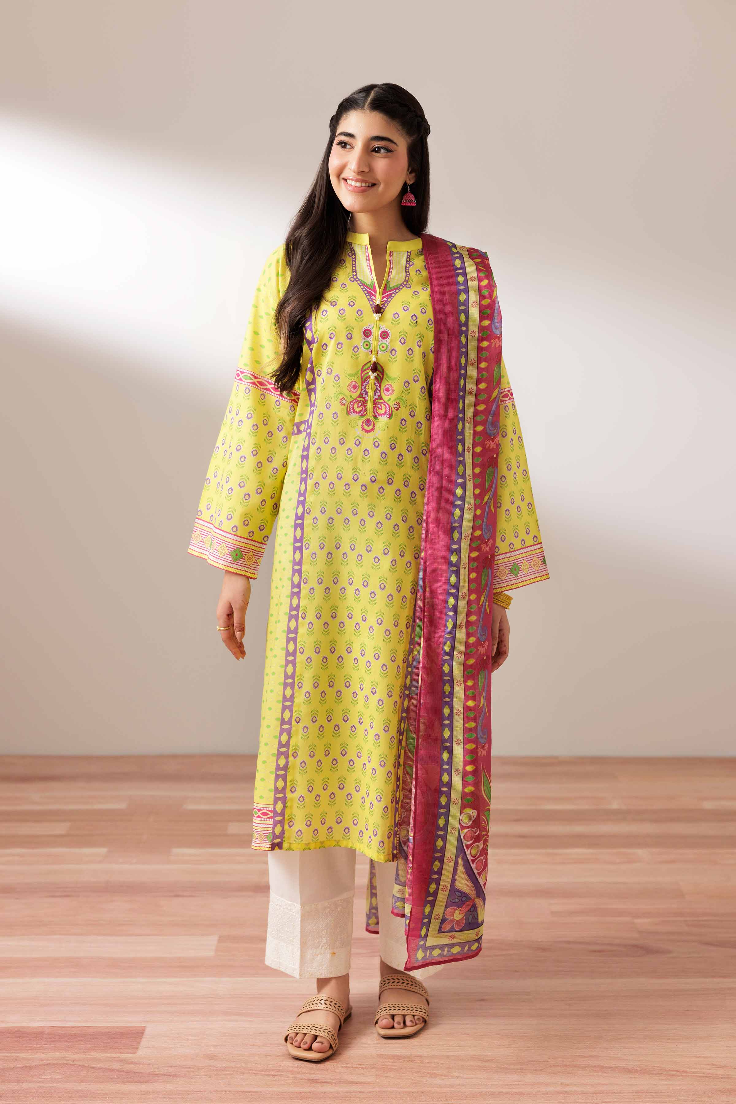 2 Piece - Printed Suit - PS25-154