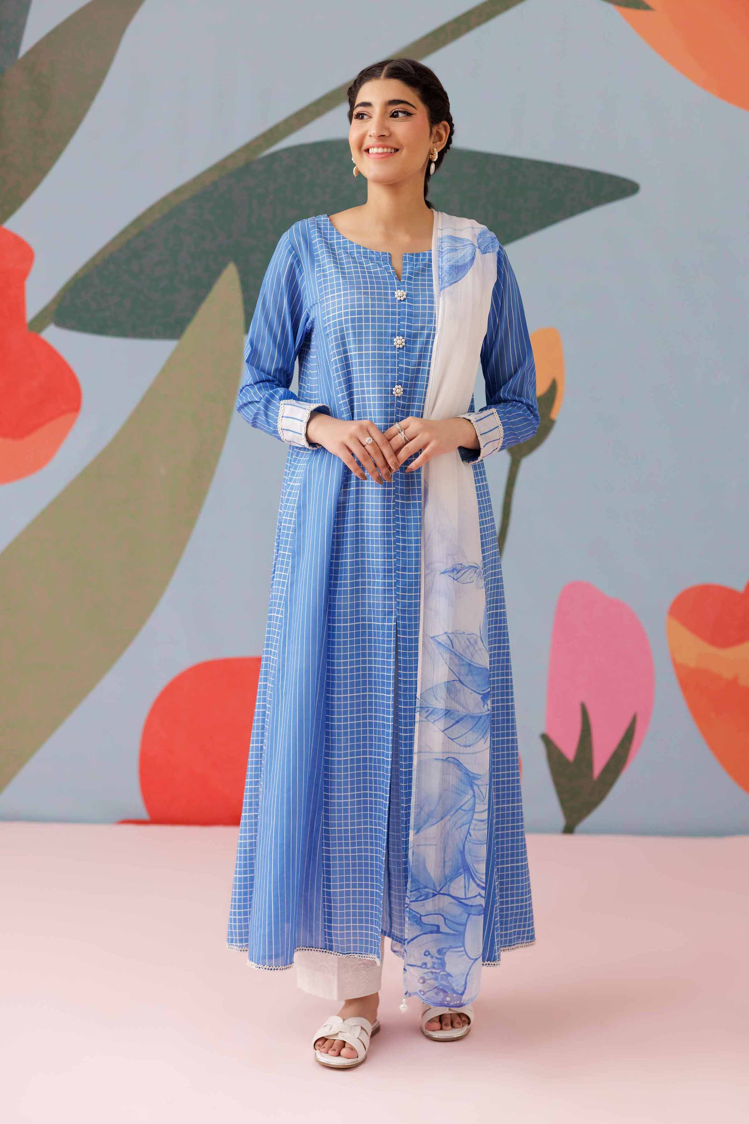 2 Piece - Printed Suit - PS25-155