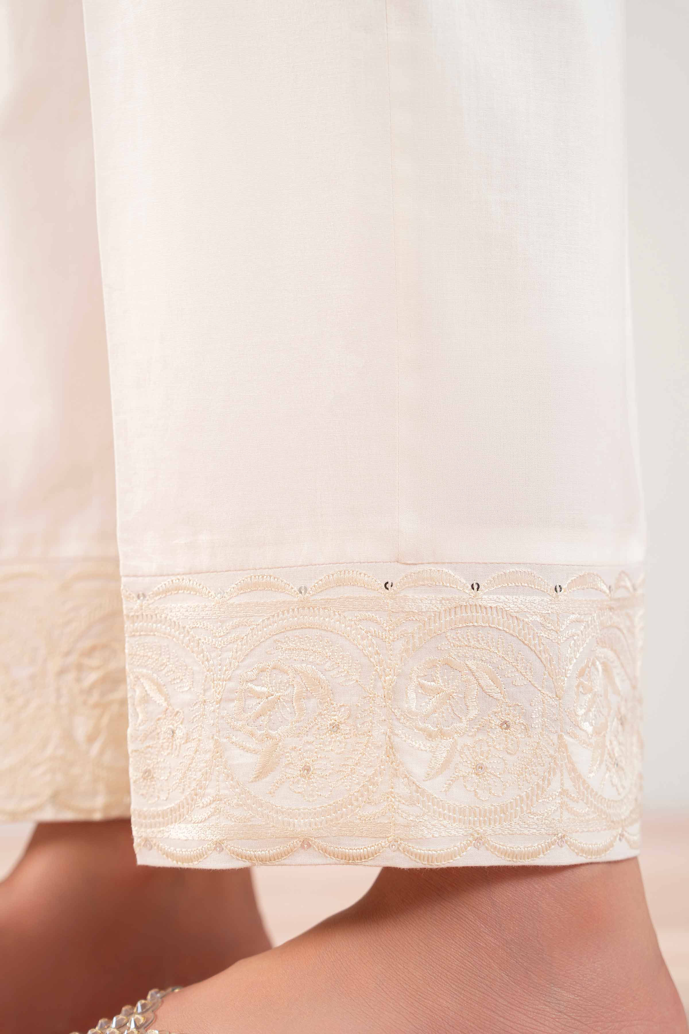 Embroidered Trousers - PS25-173