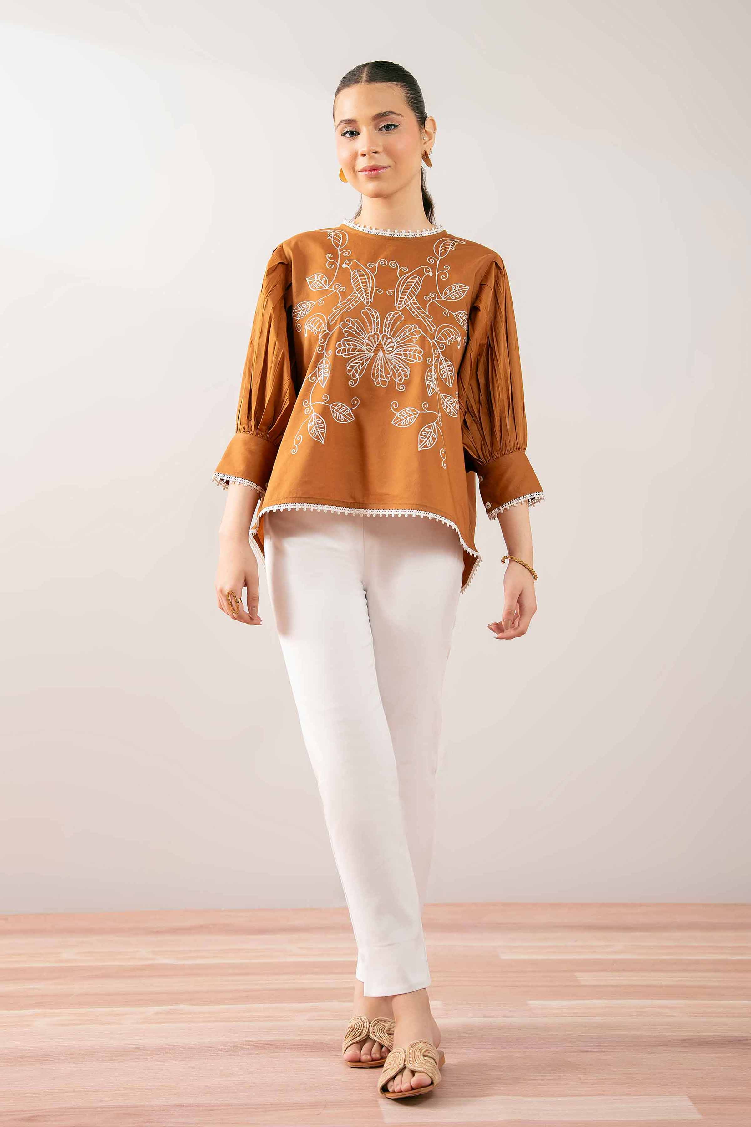 Embroidered Tunic - PS25-174