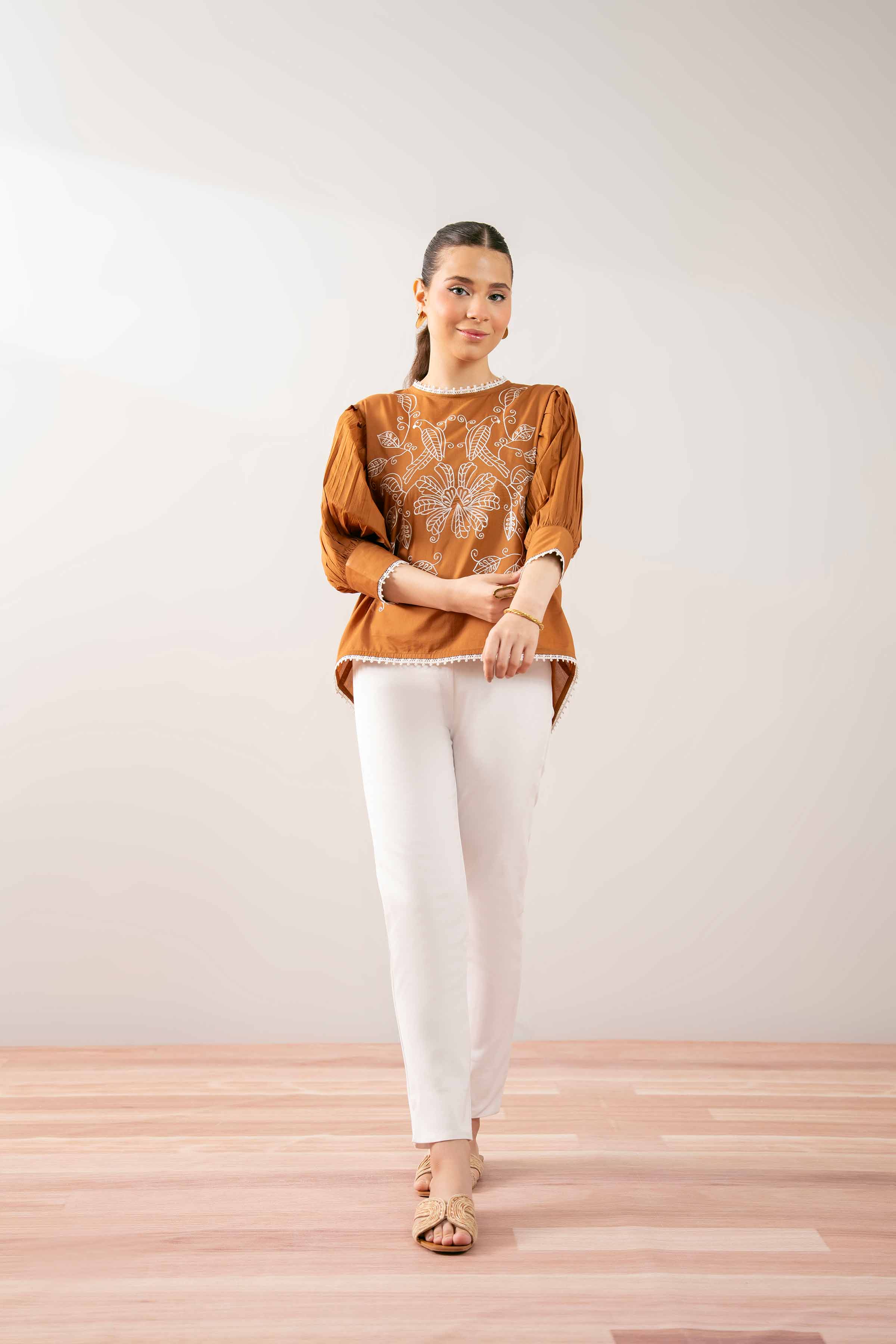 Embroidered Tunic - PS25-174