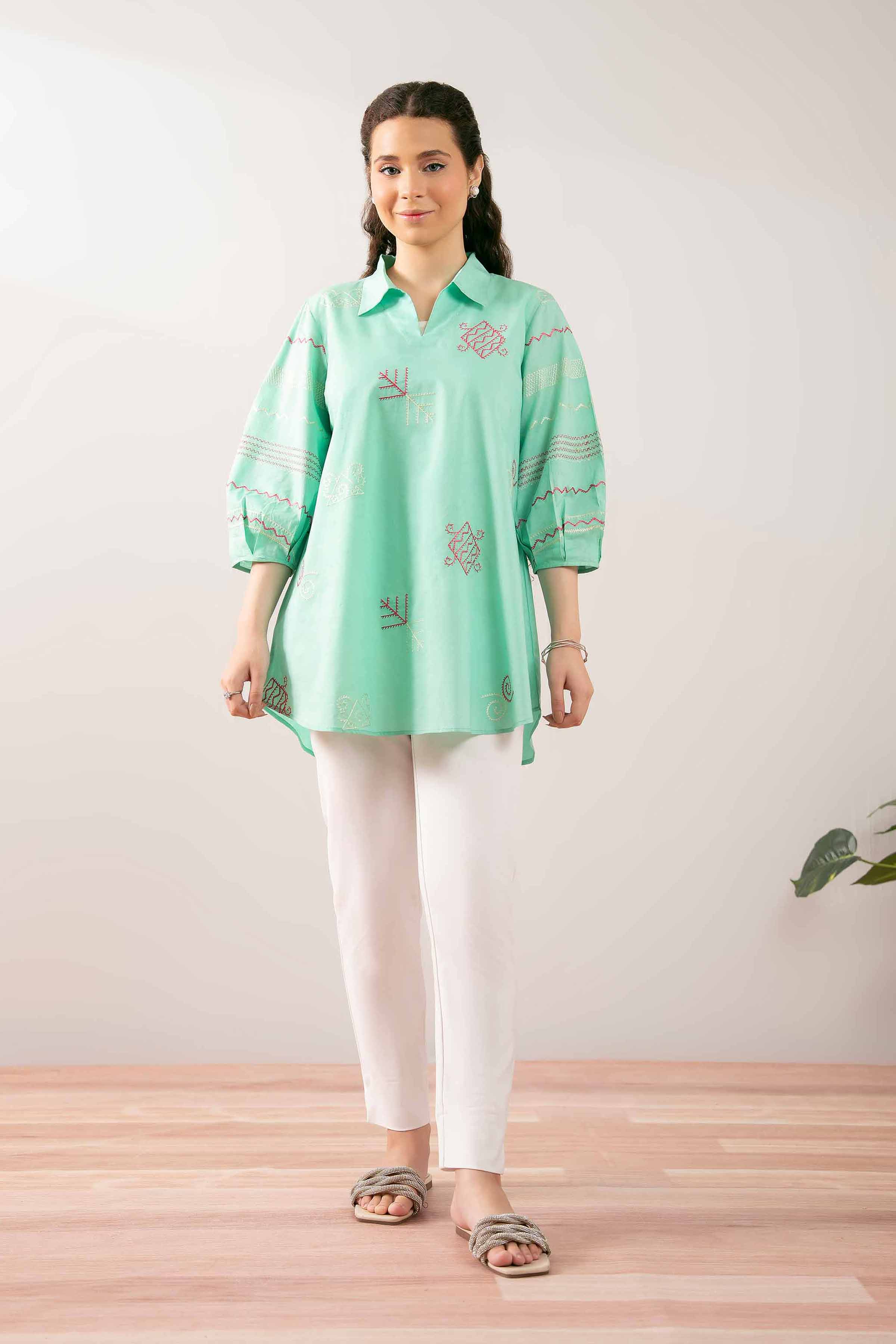 Embroidered Tunic - PS25-201